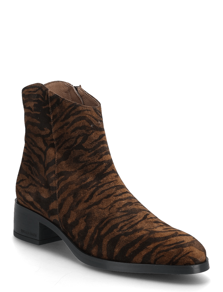 Wonders - BONJOUR 01 - ankelboots med hæl - tabac - 0