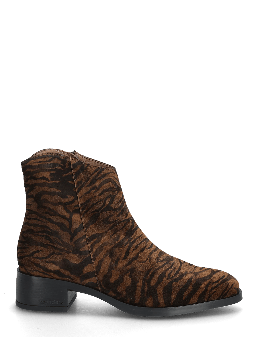 Wonders - BONJOUR 01 - ankelboots med hæl - tabac - 1
