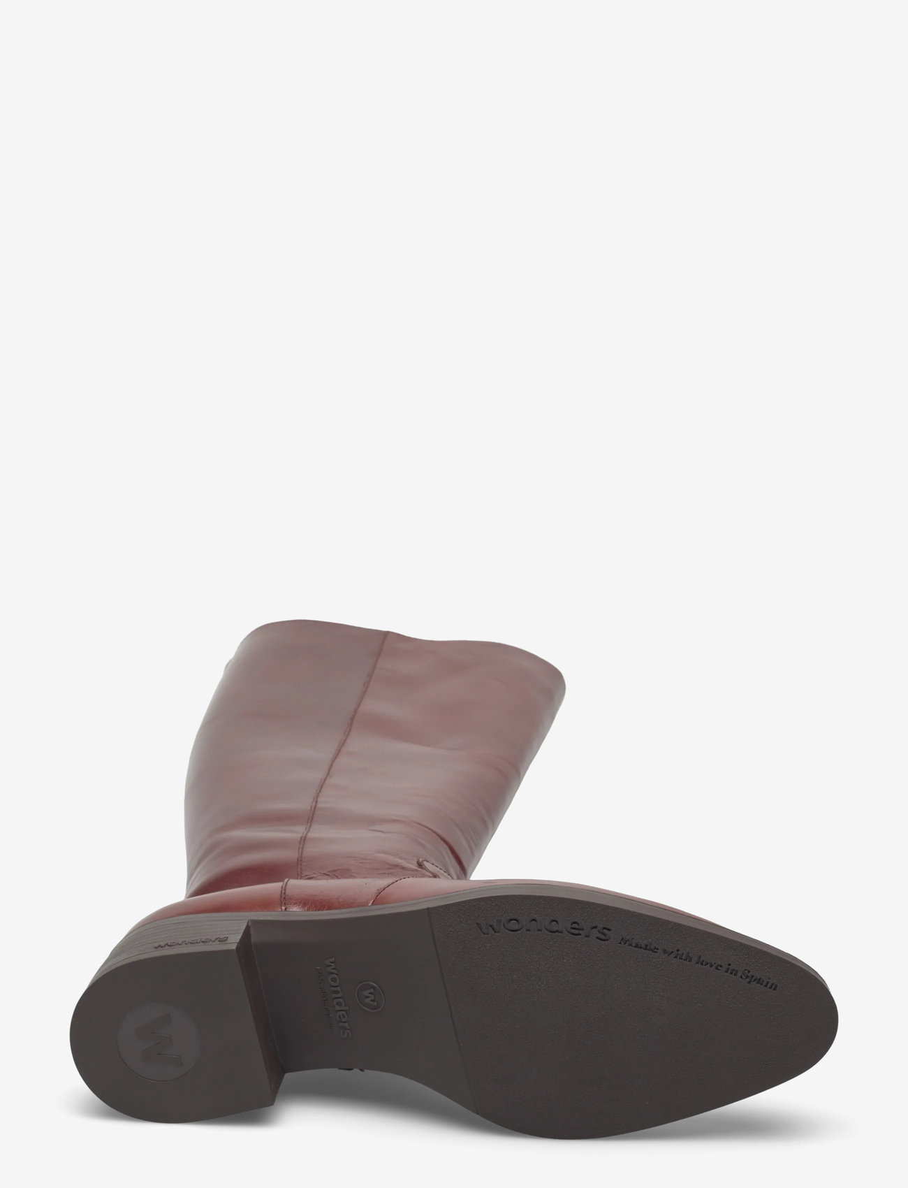 Wonders - BONJOUR 03 - knähöga stövlar - marron - 3