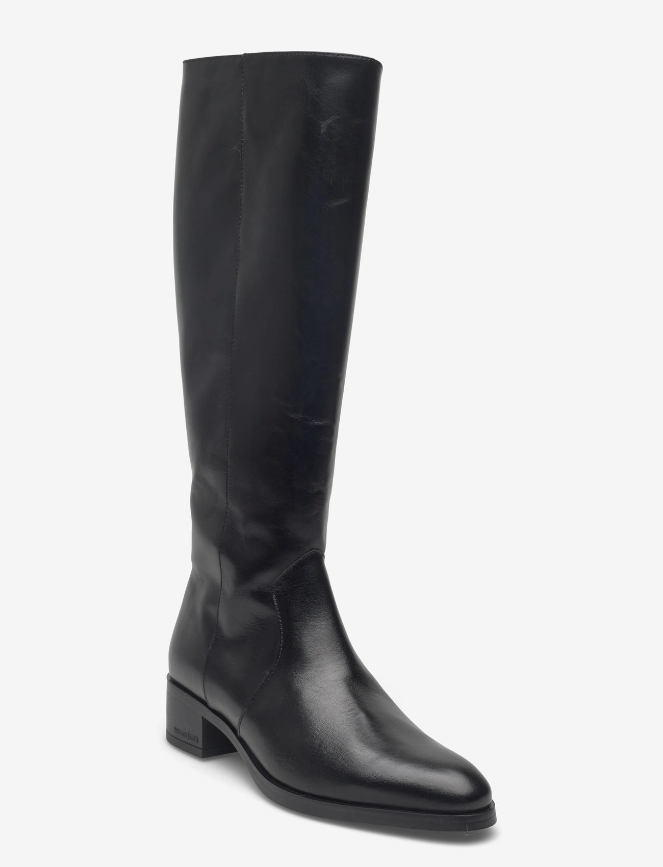 Wonders - BONJOUR 03 - knähöga stövlar - negro - 0