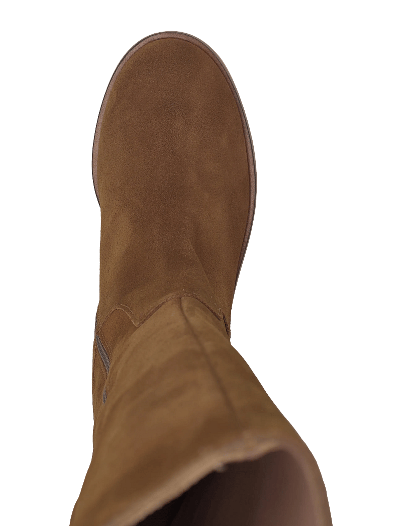 Wonders - CREP 04 - knähöga stövlar - capuccino - 3