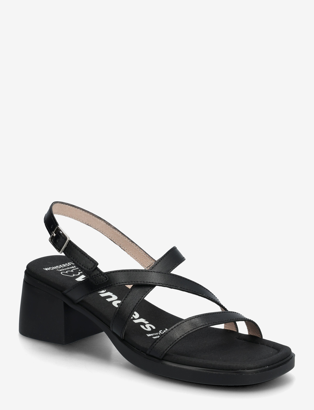 Wonders - MOAI 03 - högklackade slingbacks - negro - 0