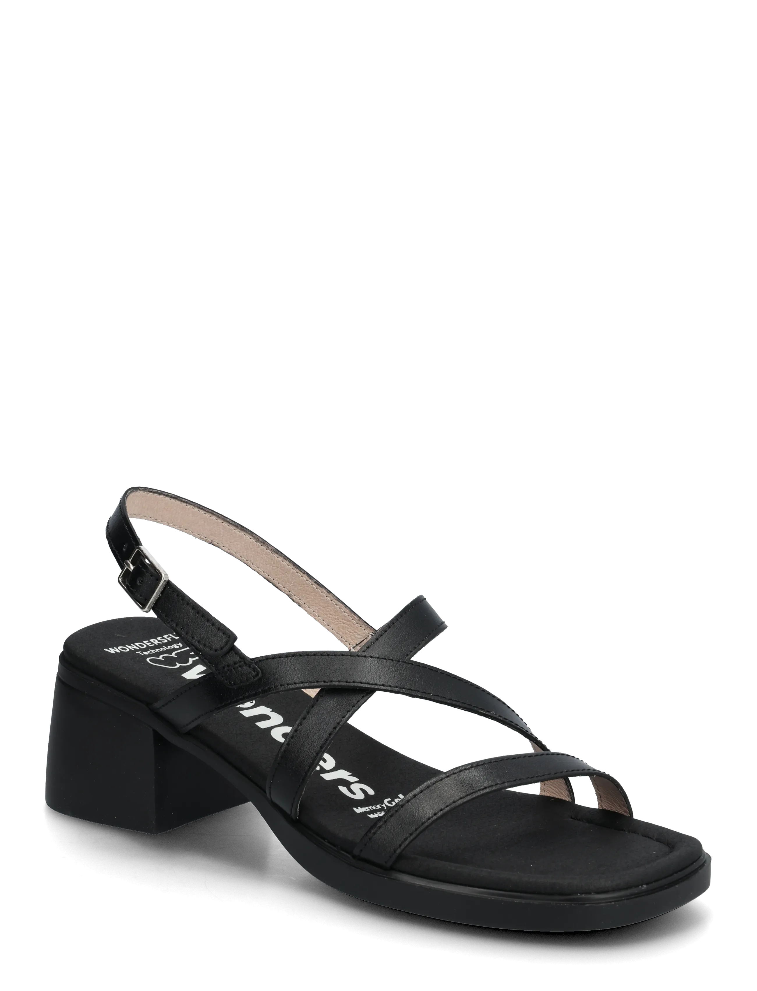 Wonders MOAI 03 - Slingbacks - NEGRO / black
