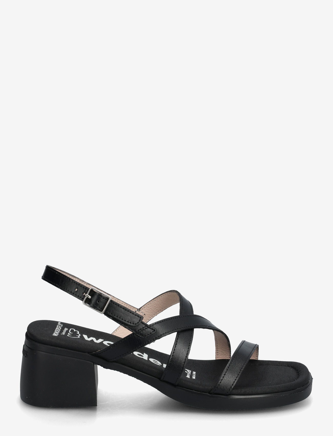 Wonders - MOAI 03 - högklackade slingbacks - negro - 1