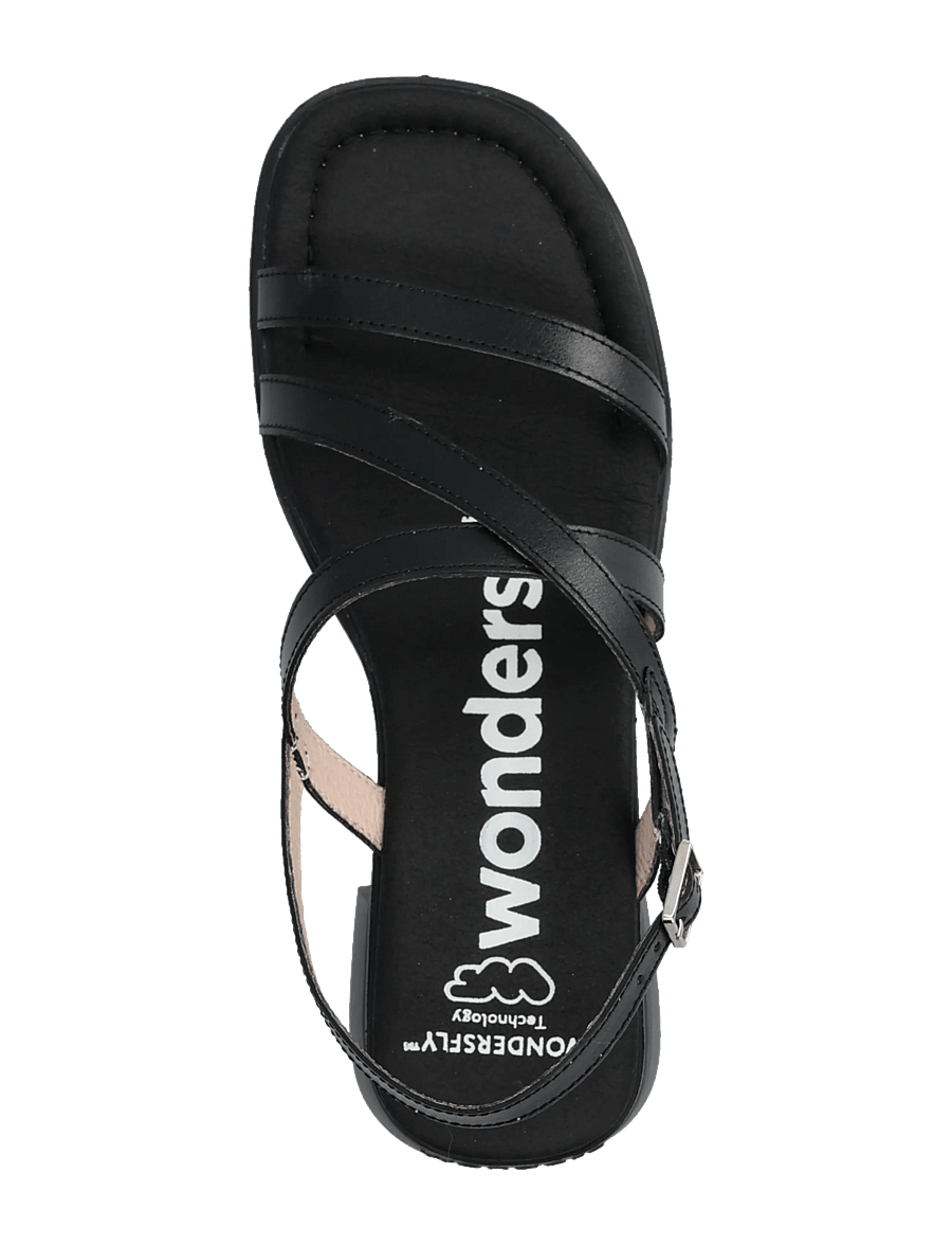 Wonders - MOAI 03 - sandaletten - negro - 3