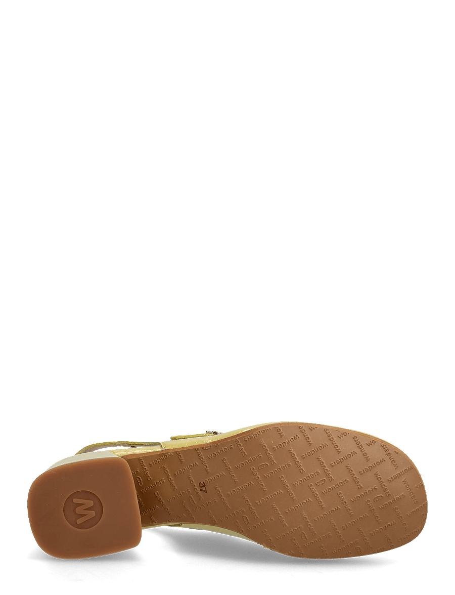Wonders - BRUMA 01 - slingbacks mit absatz - amber - 4