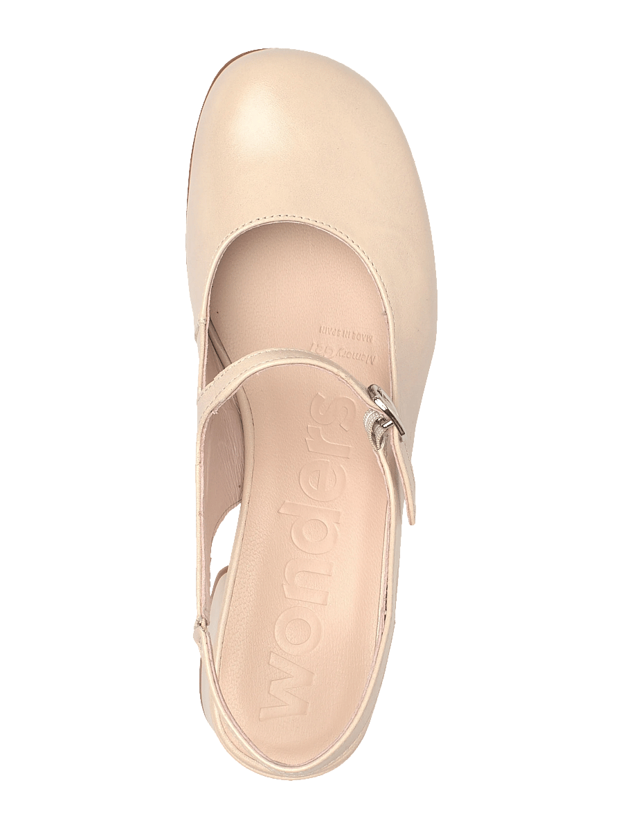 Wonders - BRUMA 01 - escarpins slingbacks - beig - 3