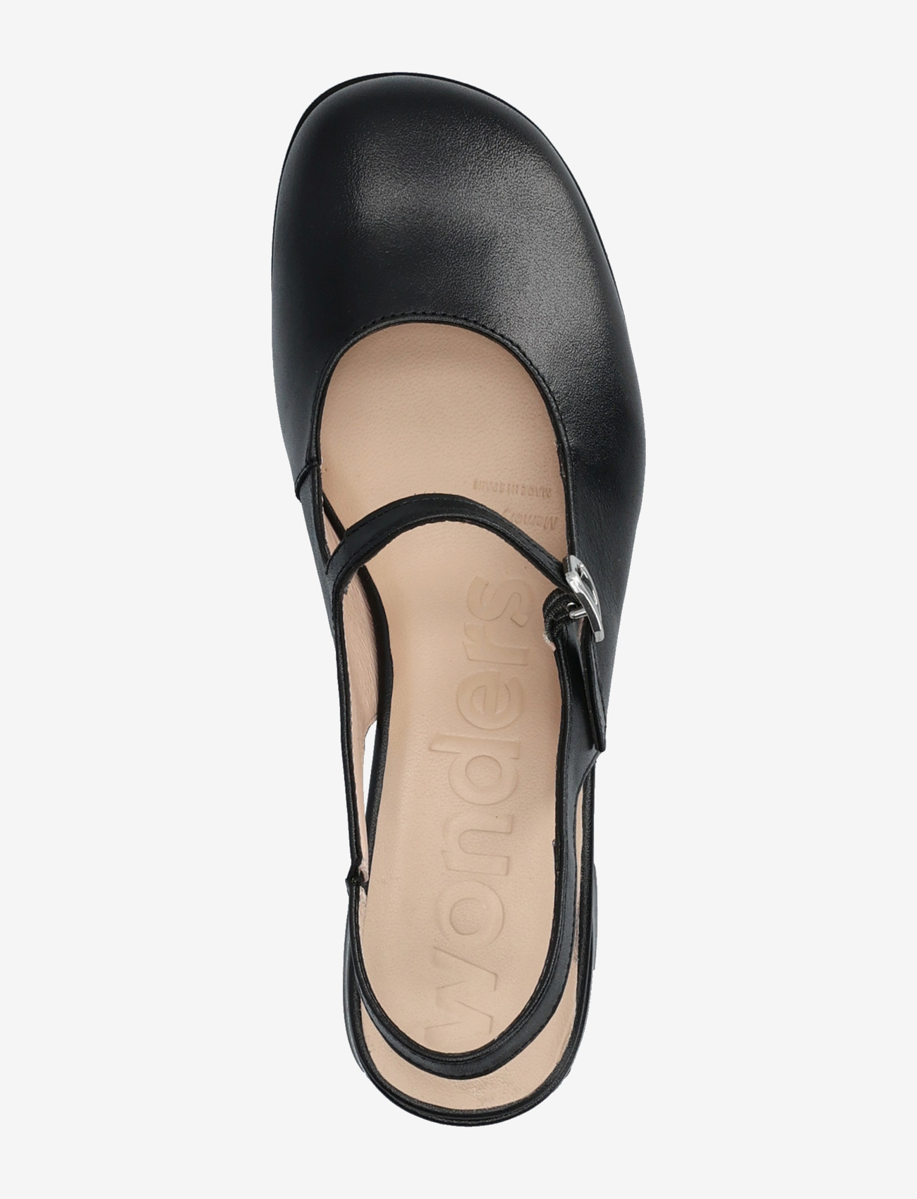 Wonders - BRUMA 01 - slingbacks med hæle - negro - 3