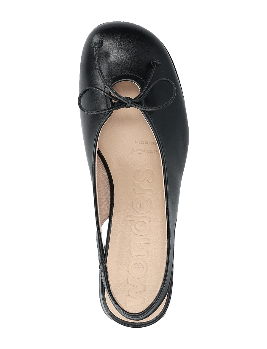 Wonders - BRUMA 03 - slingbacks med hæle - negro - 3