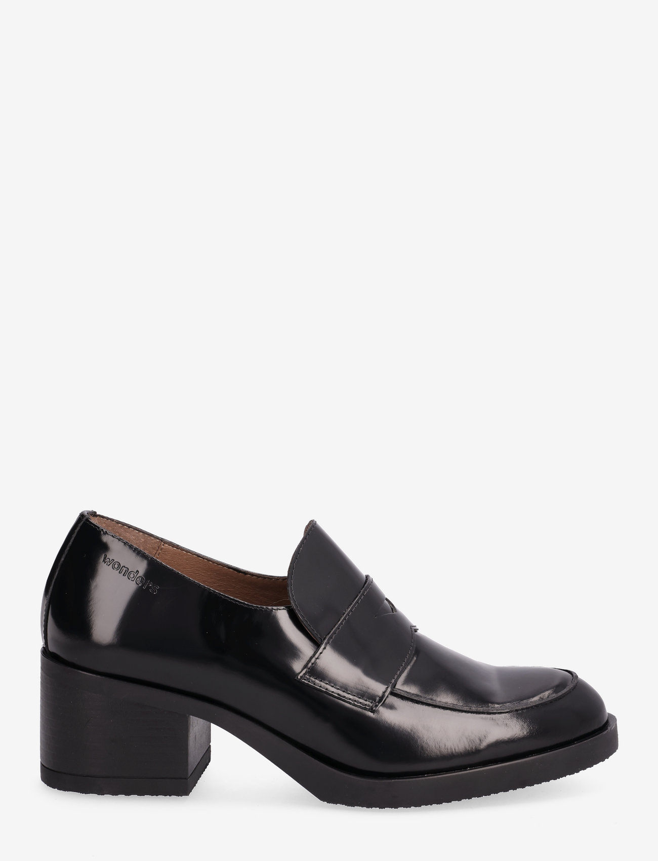 Wonders - MANILA - loafers med hæl - negro leather - 1