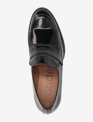 Wonders - MANILA - loafers med hæl - negro leather - 3