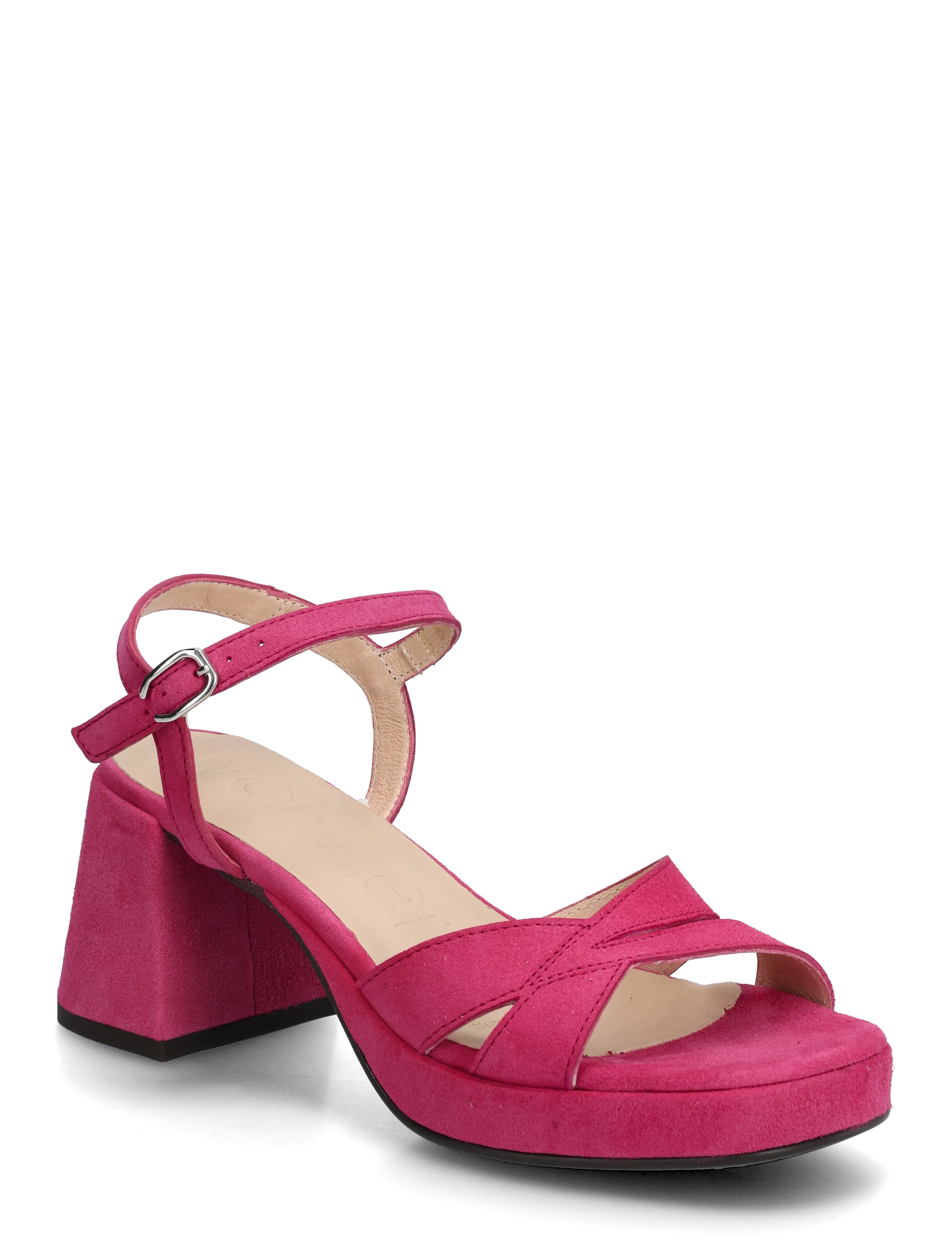 Wonders Zaida 20, Kvinder, Platform Blokhæl Sandaler, Pink, Str: 37