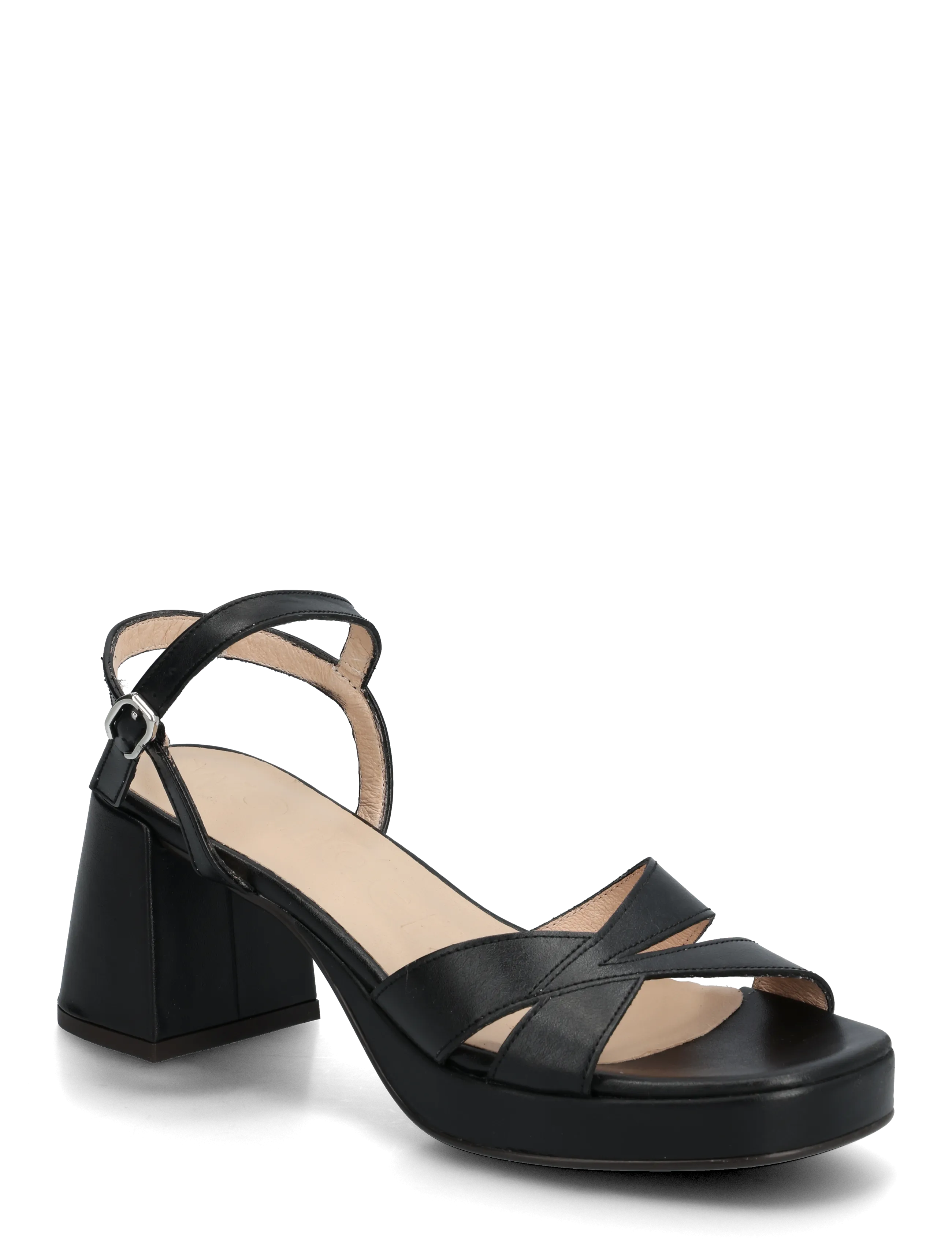 Wonders Zaida 20, 42, Black, Hæle > Sandaler Med Hæl, Dame