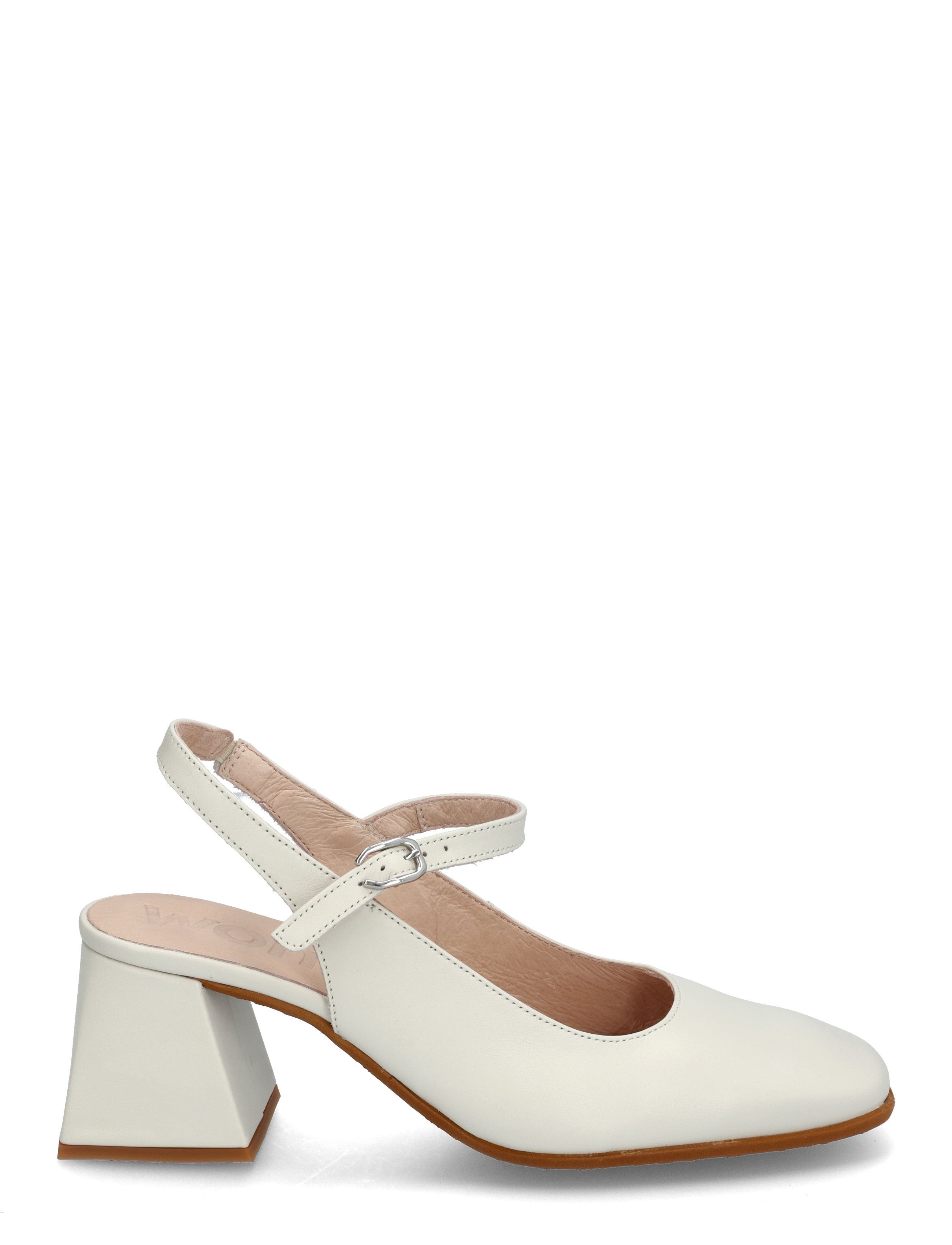 Wonders - Jane - högklackade slingbacks - off - 1