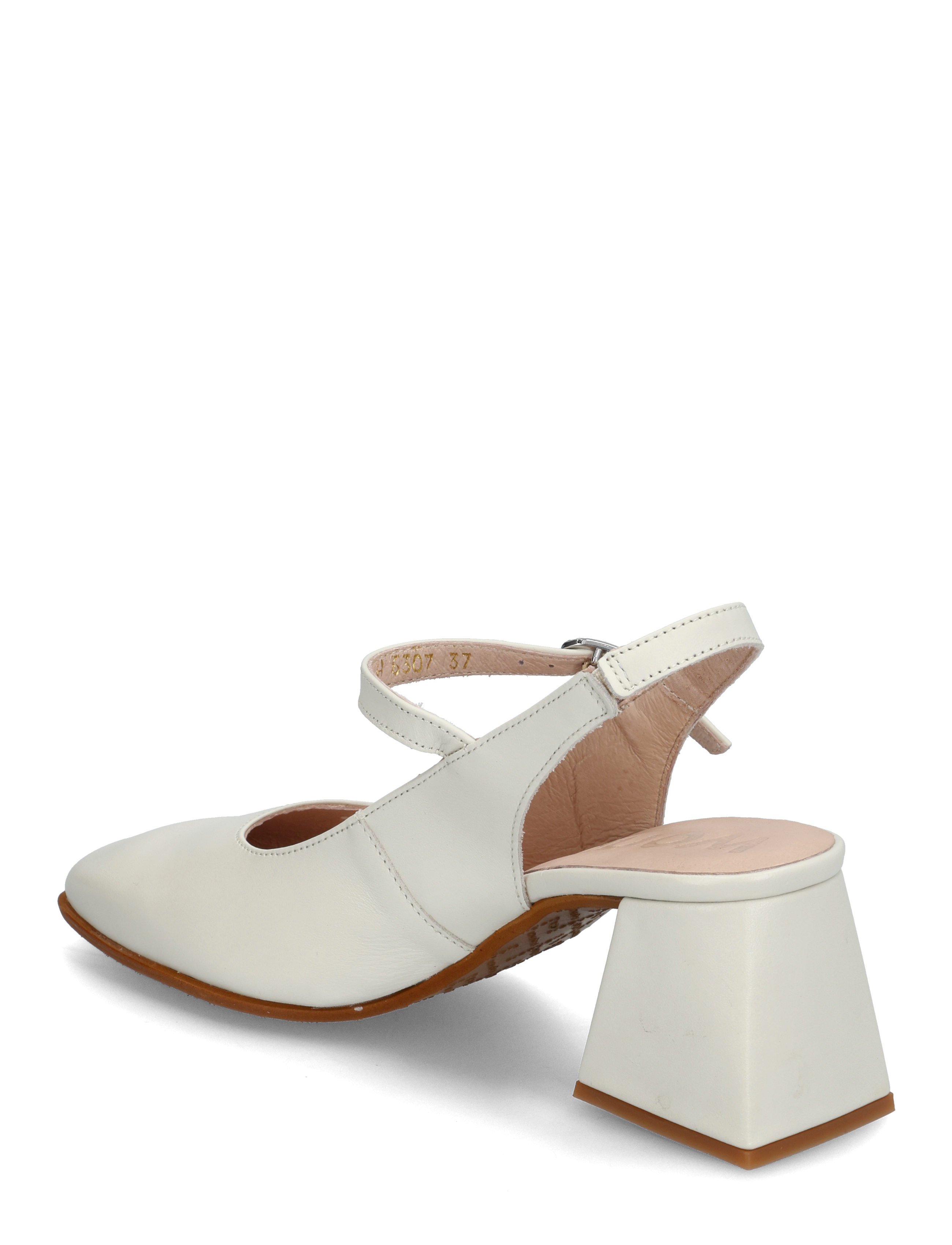 Wonders - Jane - högklackade slingbacks - off - 2