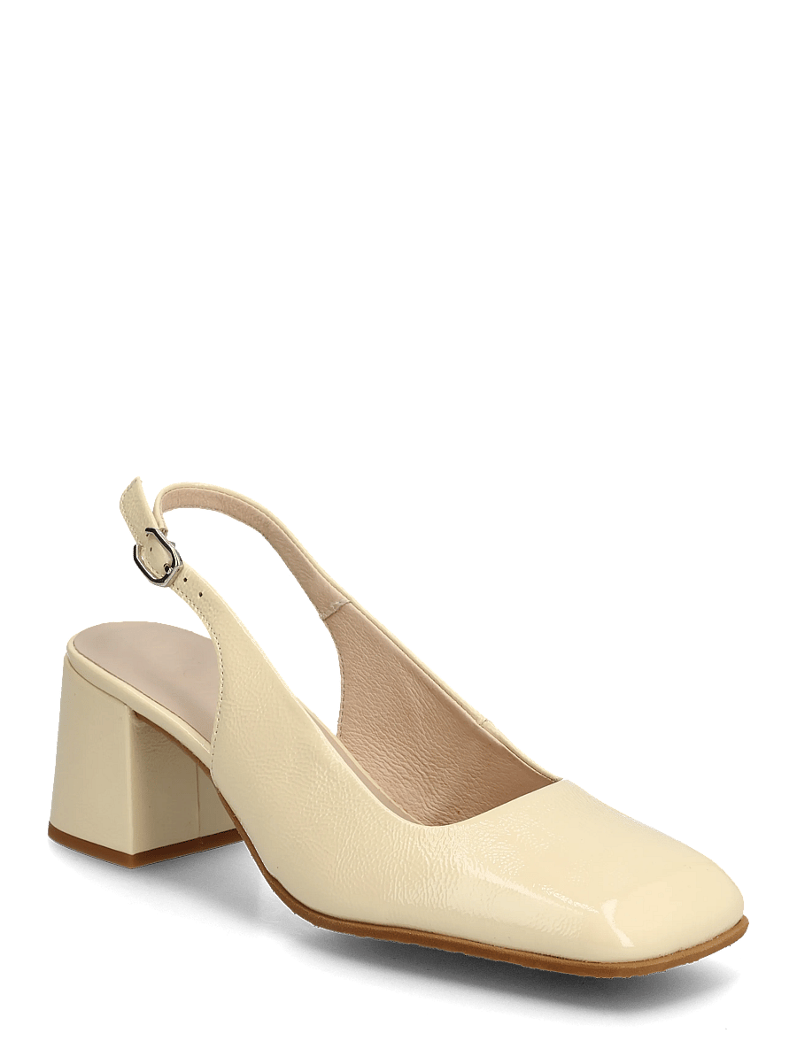 Wonders - ANILA 01 - augstpapēžu slingbacks - vanila - 0