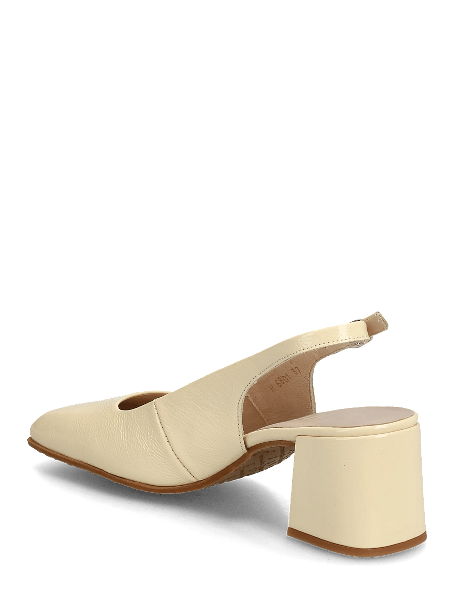 Wonders - ANILA 01 - augstpapēžu slingbacks - vanila - 2