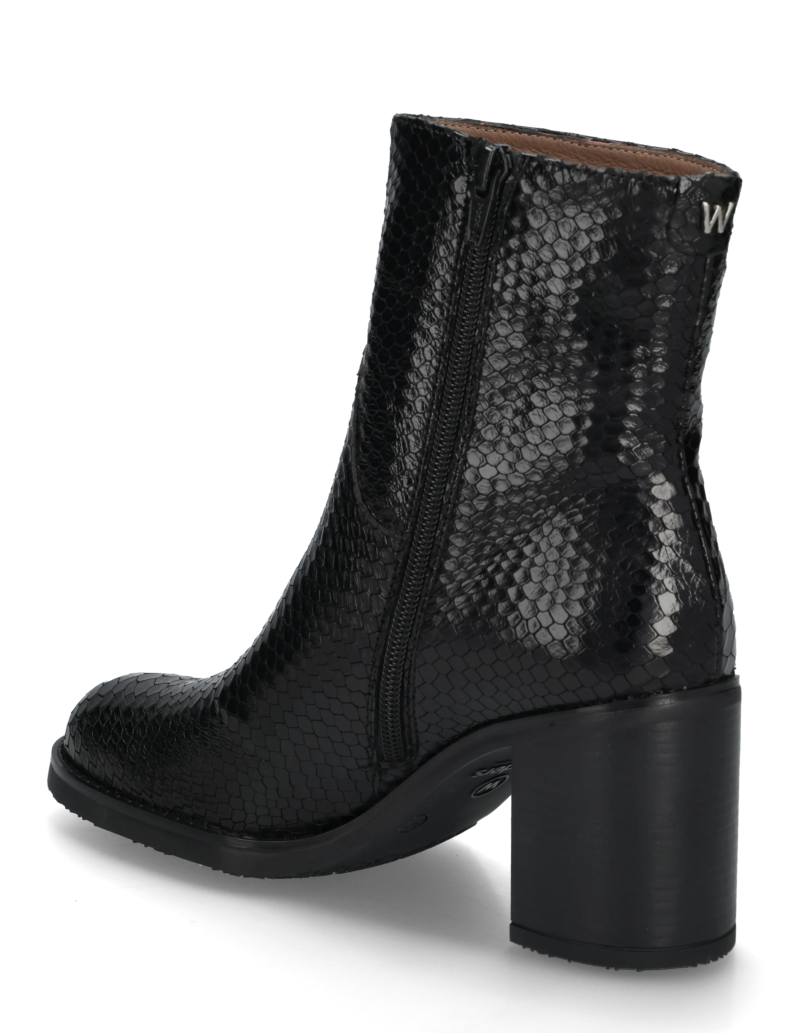 Wonders - REMACHE 21 - stiefeletten mit absatz - dolmen negro - 1