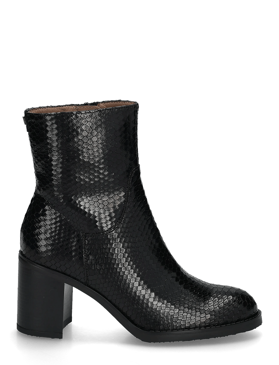 Wonders - REMACHE 21 - stiefeletten mit absatz - dolmen negro - 2