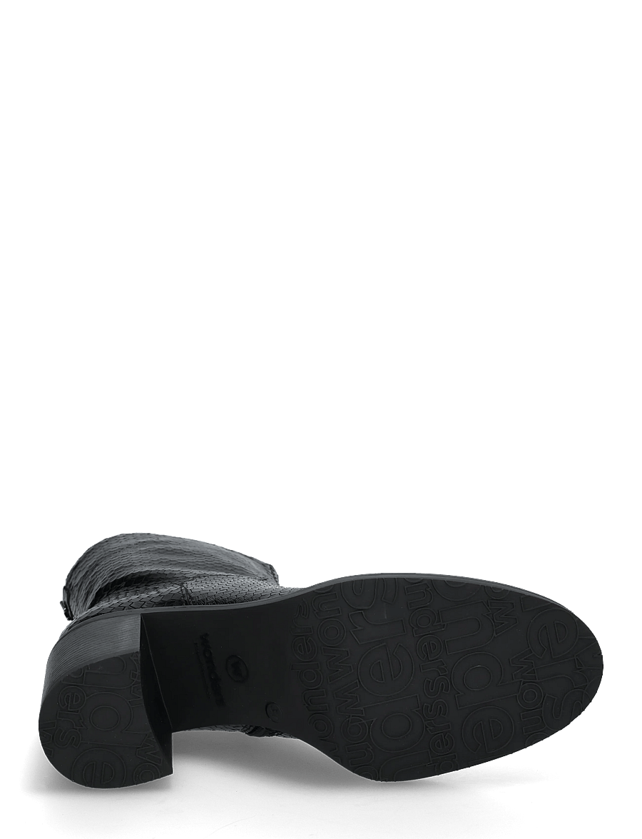 Wonders - REMACHE 21 - stiefeletten mit absatz - dolmen negro - 4