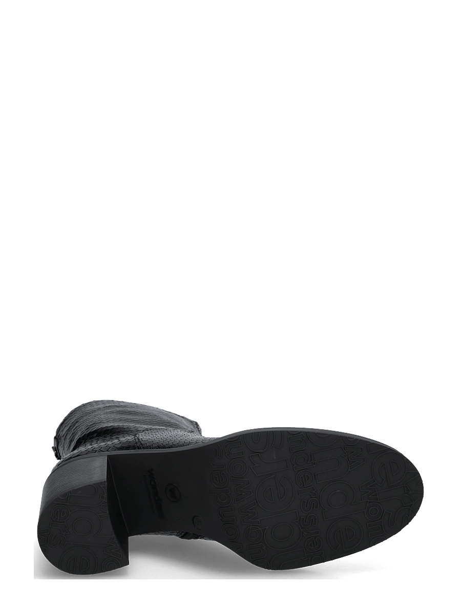 Wonders - REMACHE 21 - stiefeletten mit absatz - dolmen negro - 4