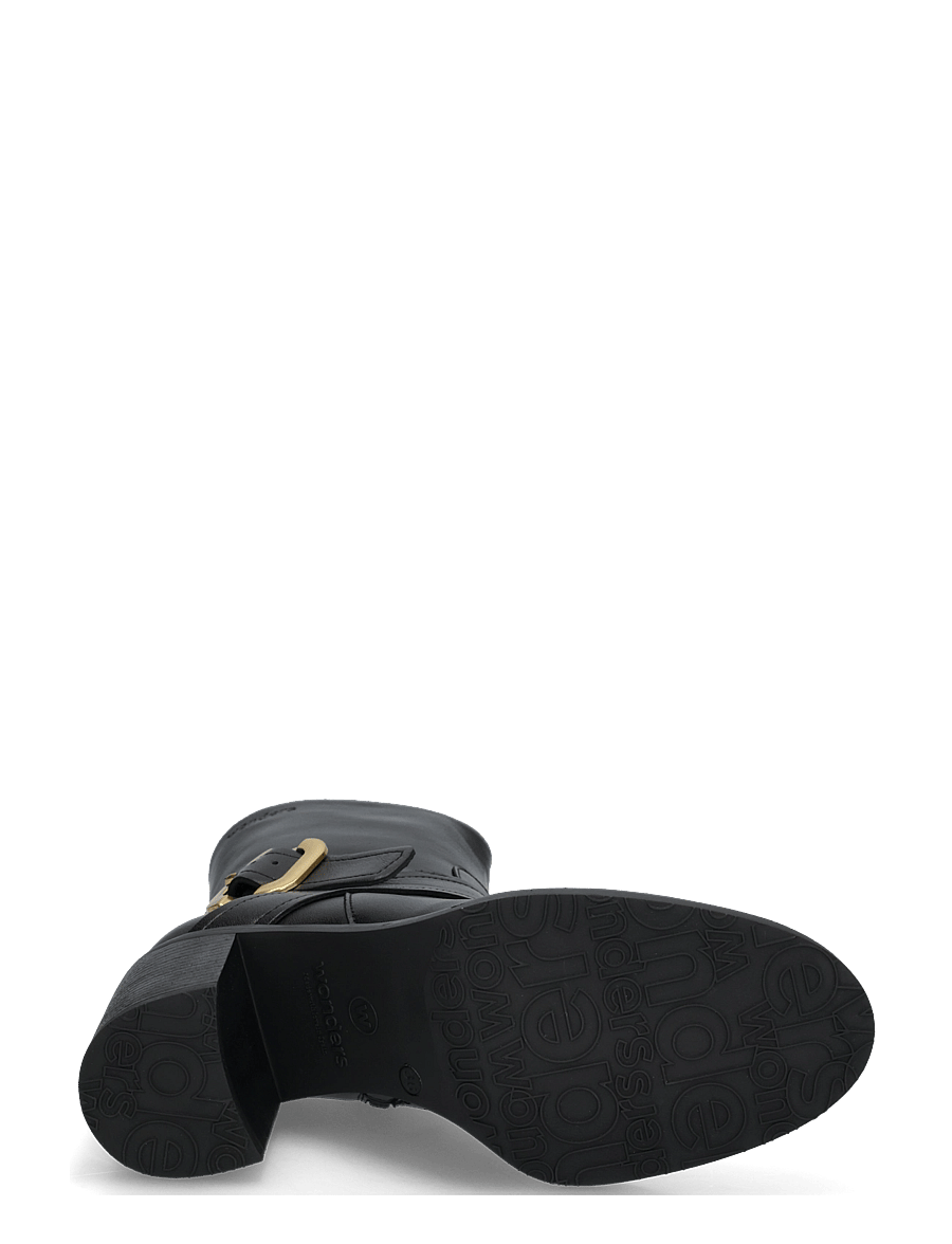 Wonders - REMACHE 22 - stiefeletten mit absatz - alice negro - 4
