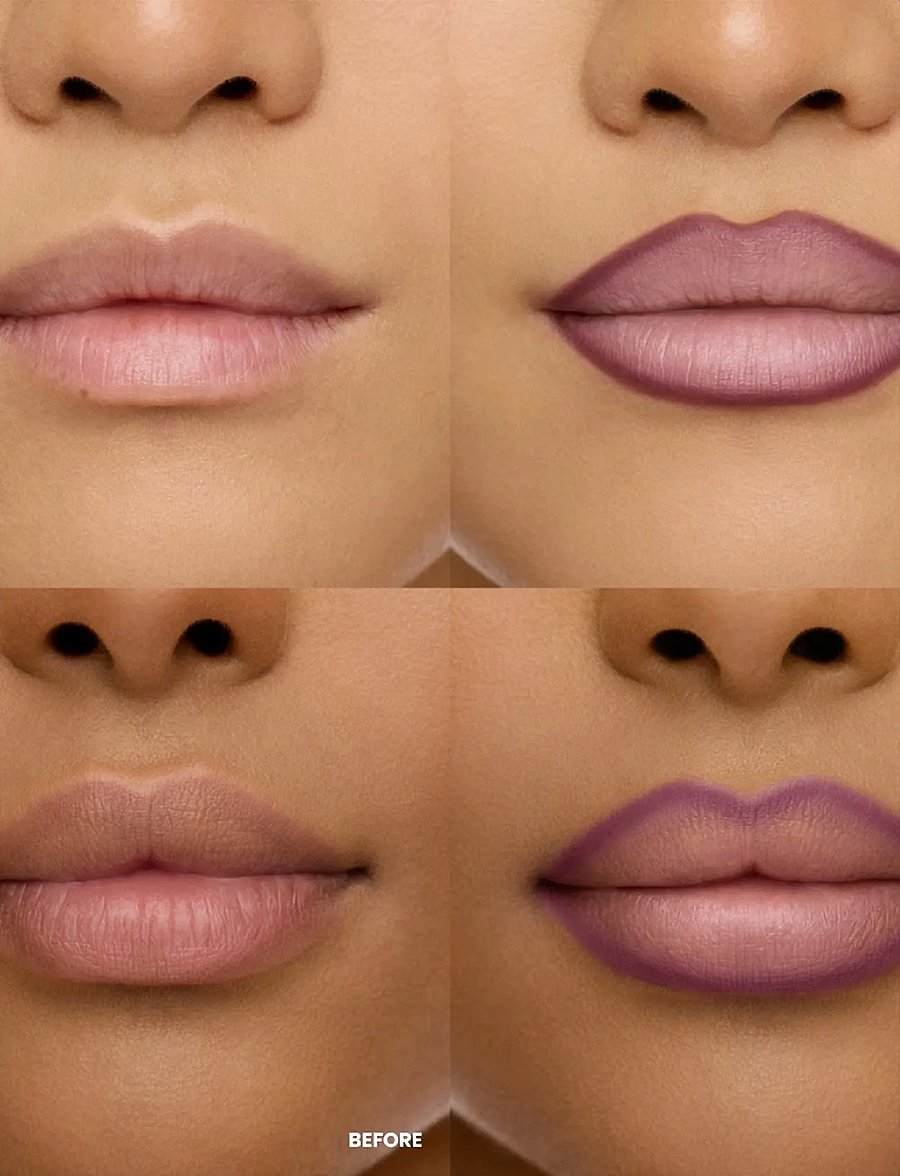 Wonderskin - 360 Contour Lip Liner - lip stain - mauve - 2