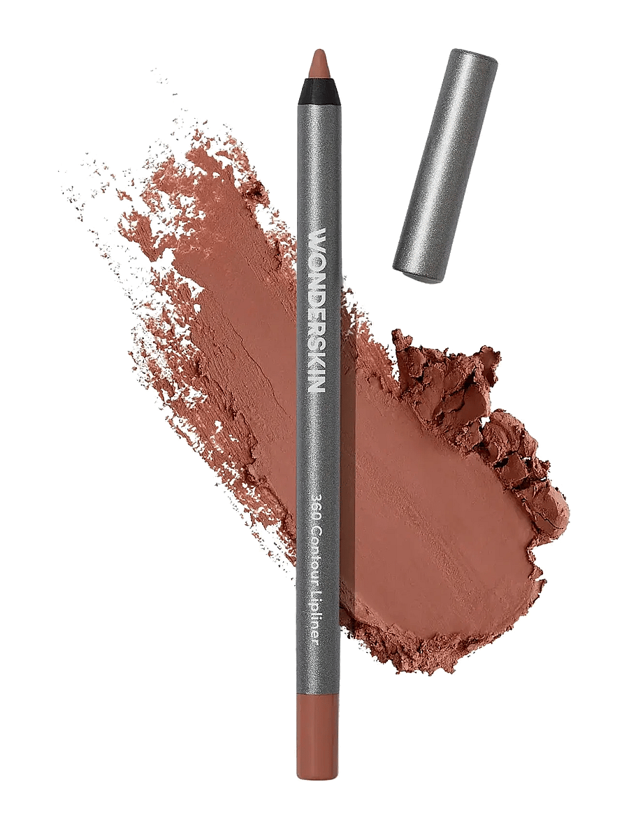 Wonderskin - 360 Contour Lip Liner - lip stain - saddle - 1