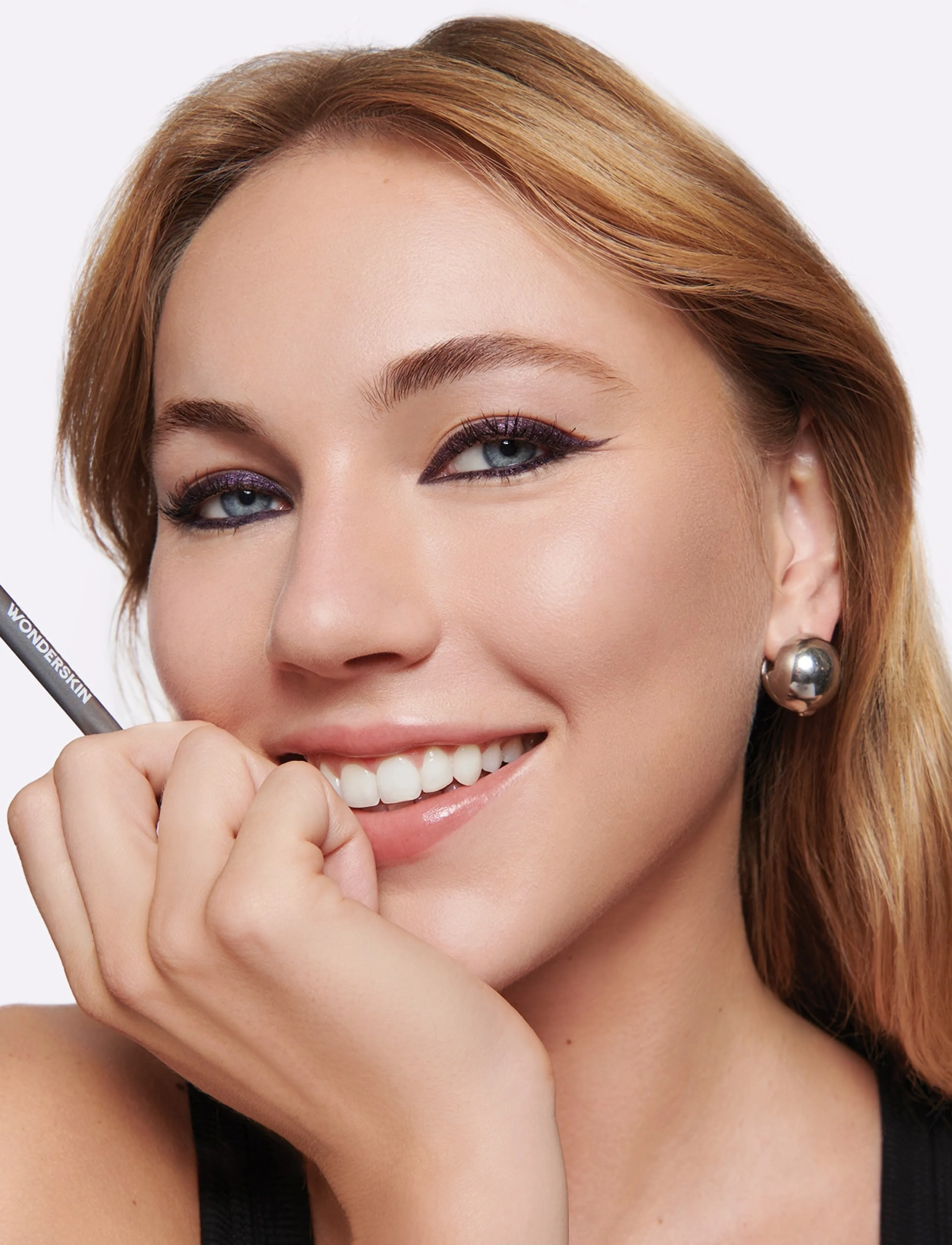 Wonderskin - 1440 Longwear Eyeliner - bliv klar til date night - eggplant - 2