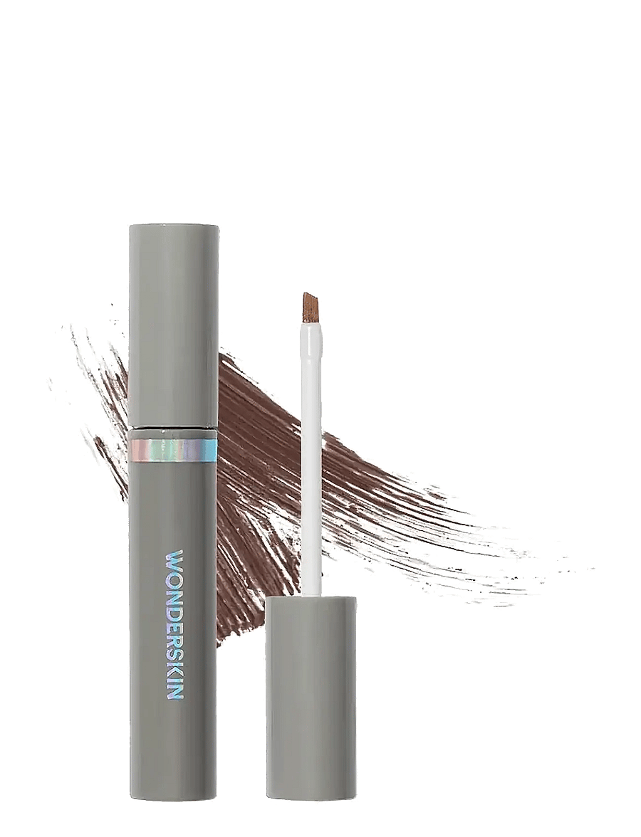 Wonderskin - Wonder Blading Brow Stain & Go Masque - Ögon & bryn - dark brunette - 1