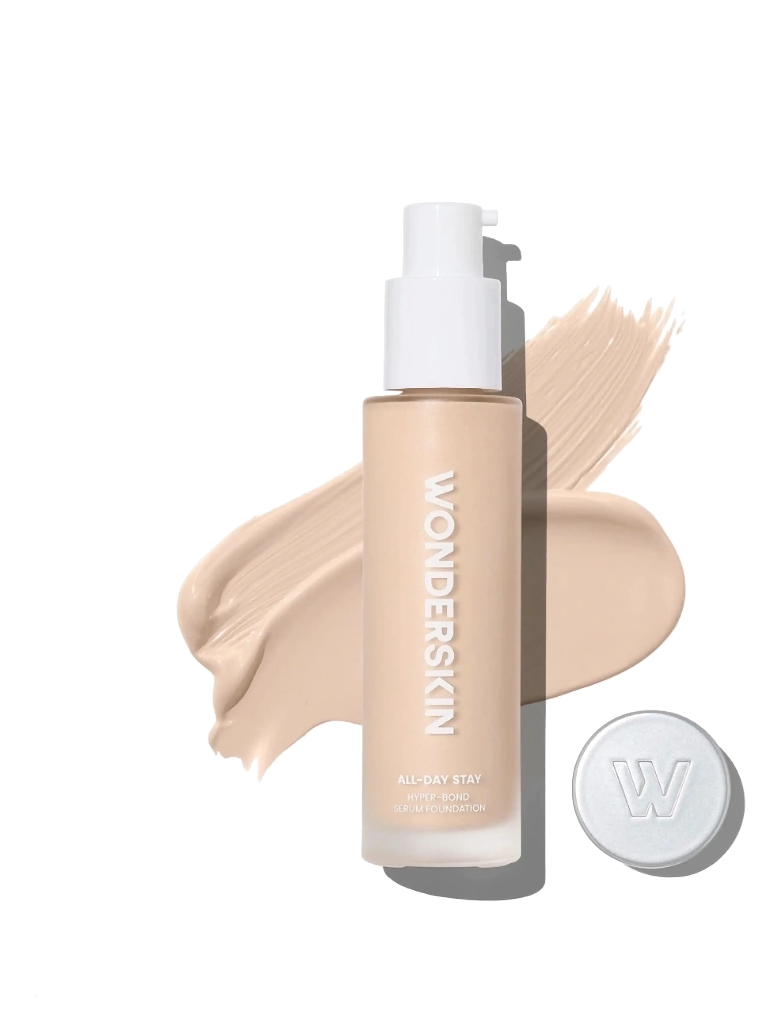 Wonderskin Hyper Bond All-Day Stay Serum Foundation - Ansikte - ECHO / natural