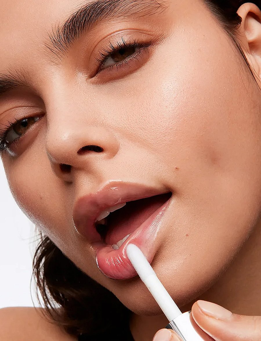 Wonderskin - Lip Rehab Serum Oil - redo för date night - clear - 2