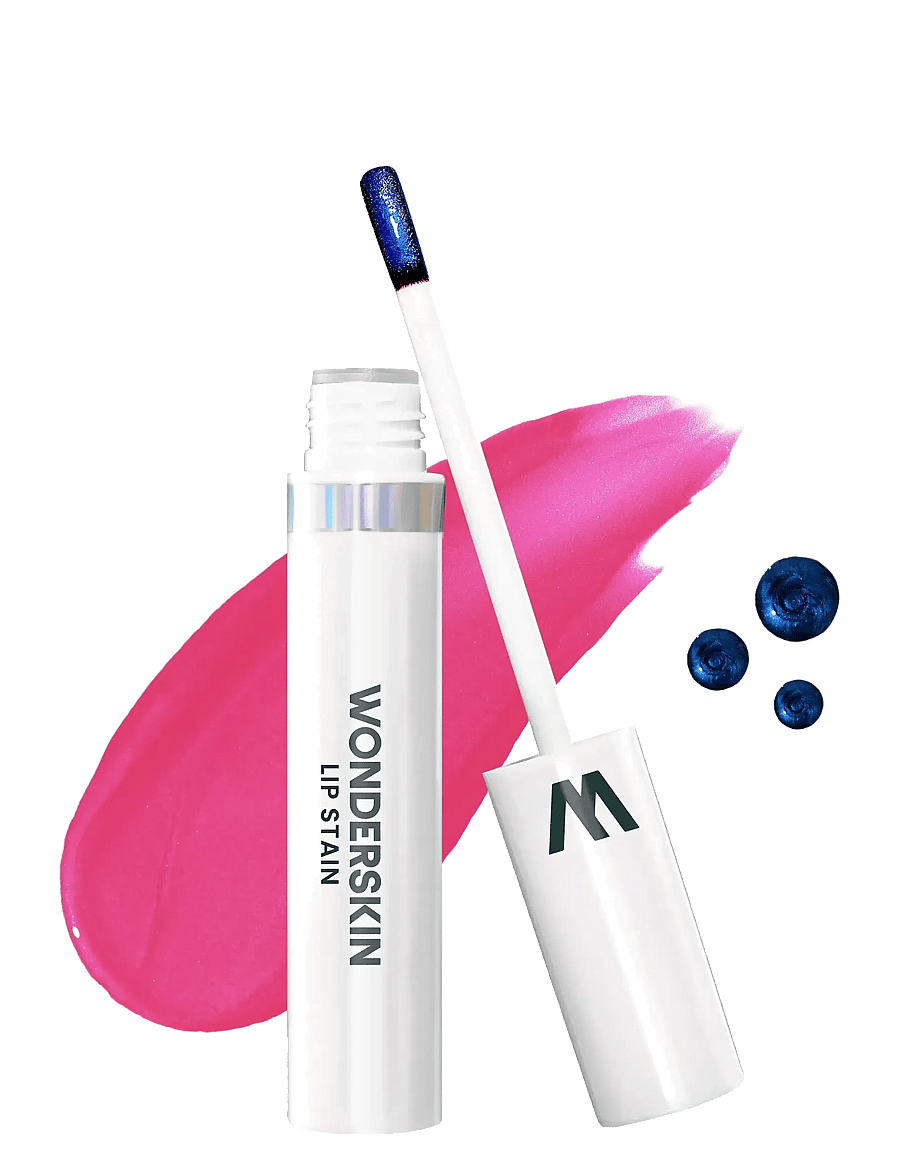 Wonderskin - Wonder Blading Lip Stain Masque - lip stain - neon rose - 1