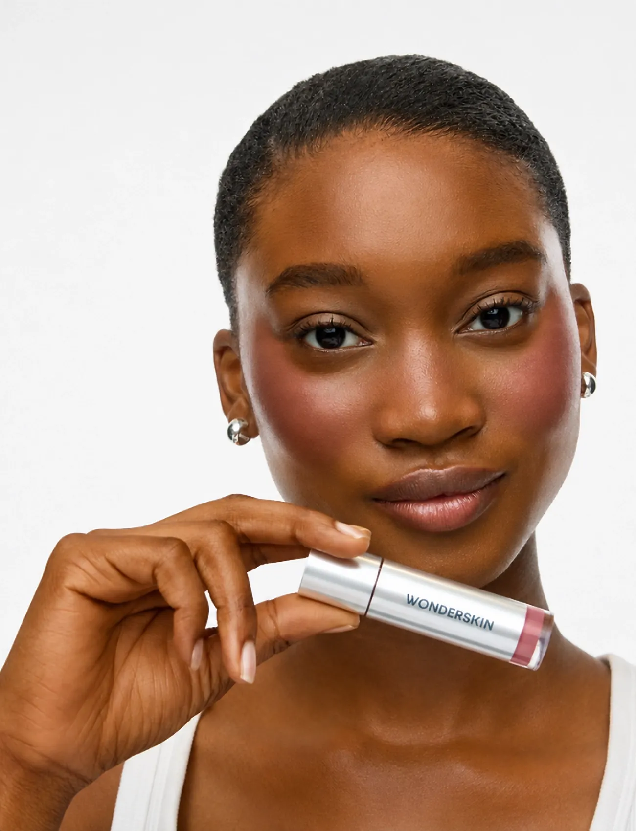 Wonderskin - Wonder Blading All-Day Blush Stain - makeup - barely - 4