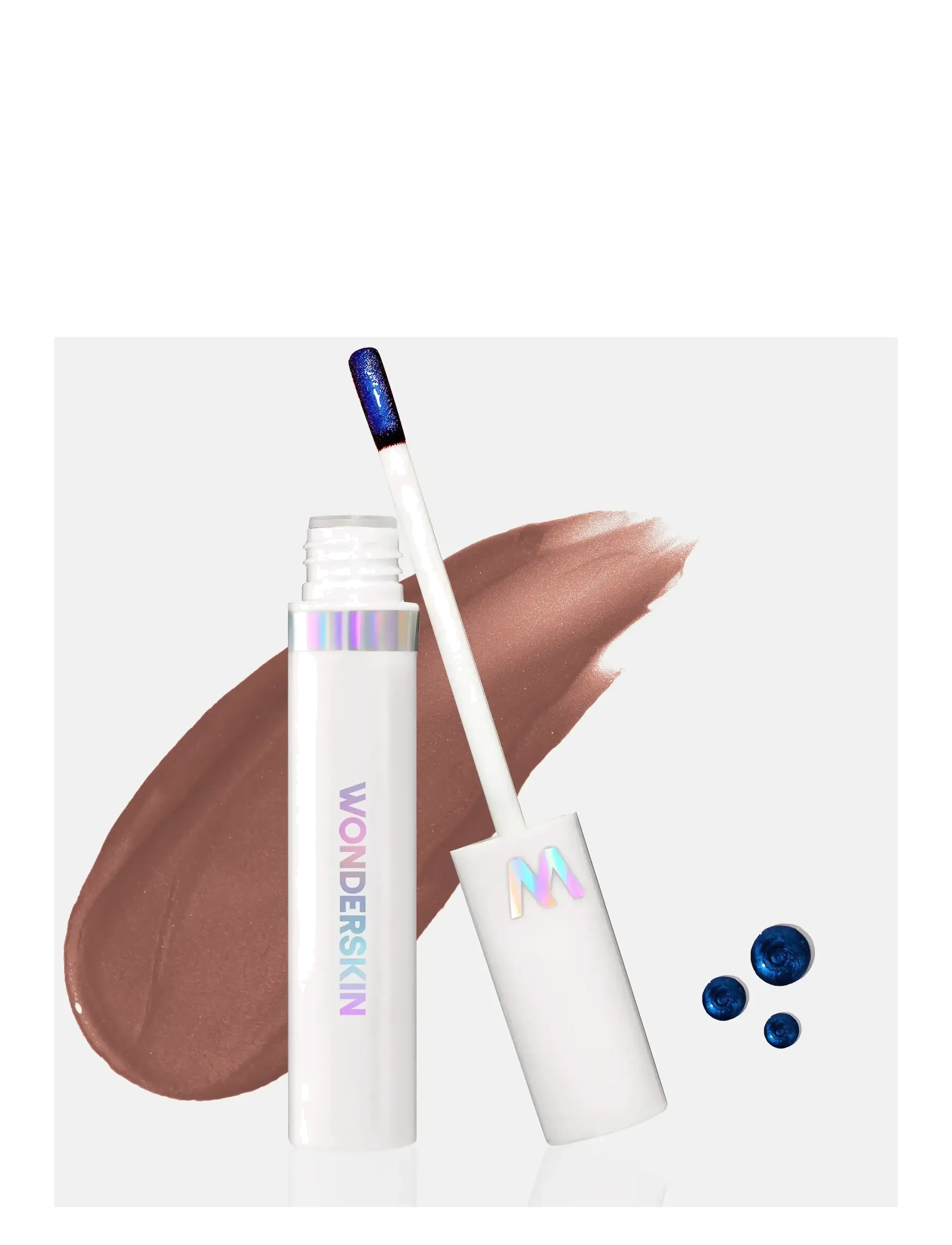 Wonderskin Wonder Blading Lip Stain Masque - Wonderskin - HUSH / brown