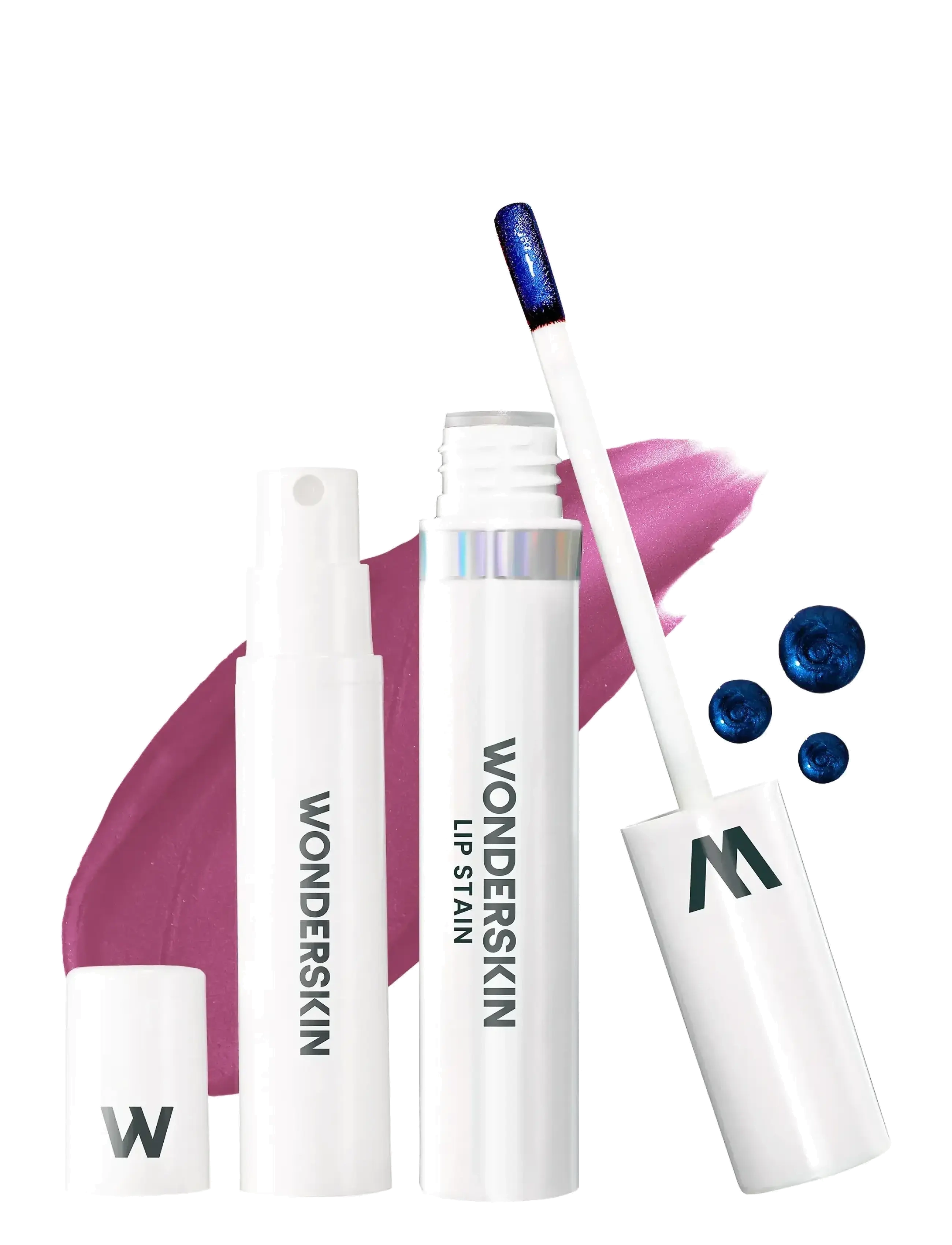 Wonderskin Wonder Blading Lip Stain Kit - Sminke - BELLA / purple