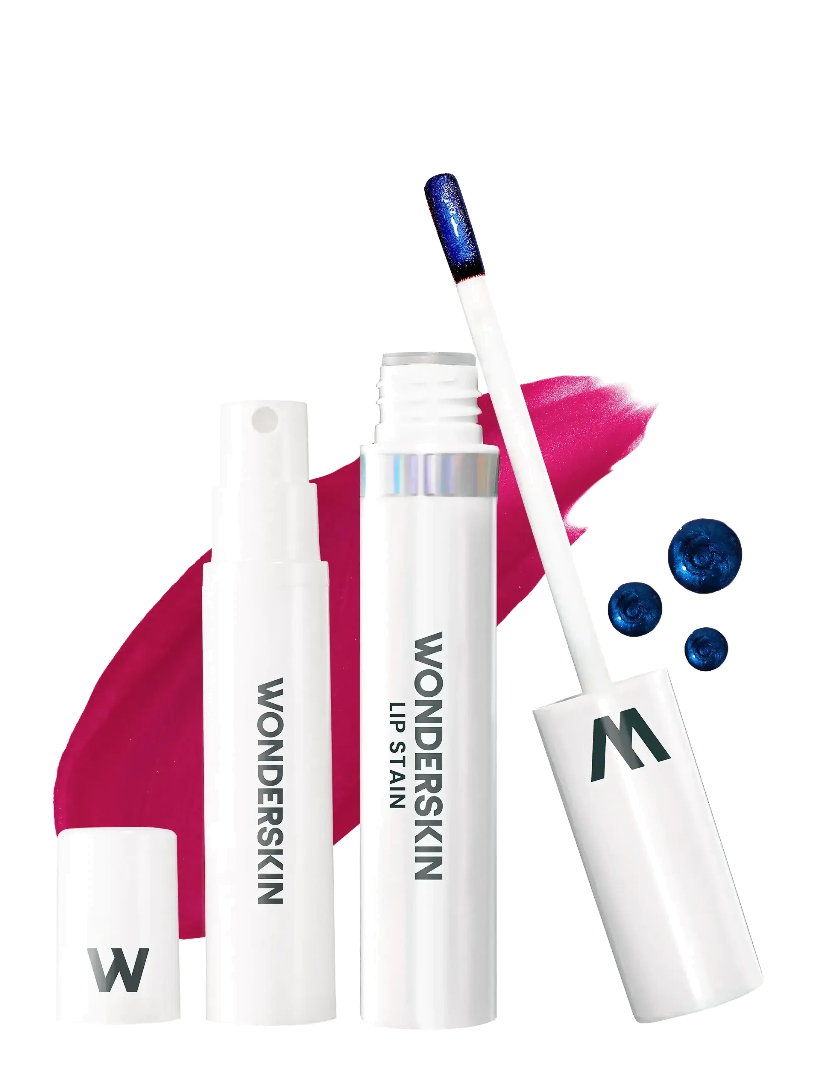 Wonderskin Wonder Blading Lip Stain Kit - Sminke - DARLING / pink/rose