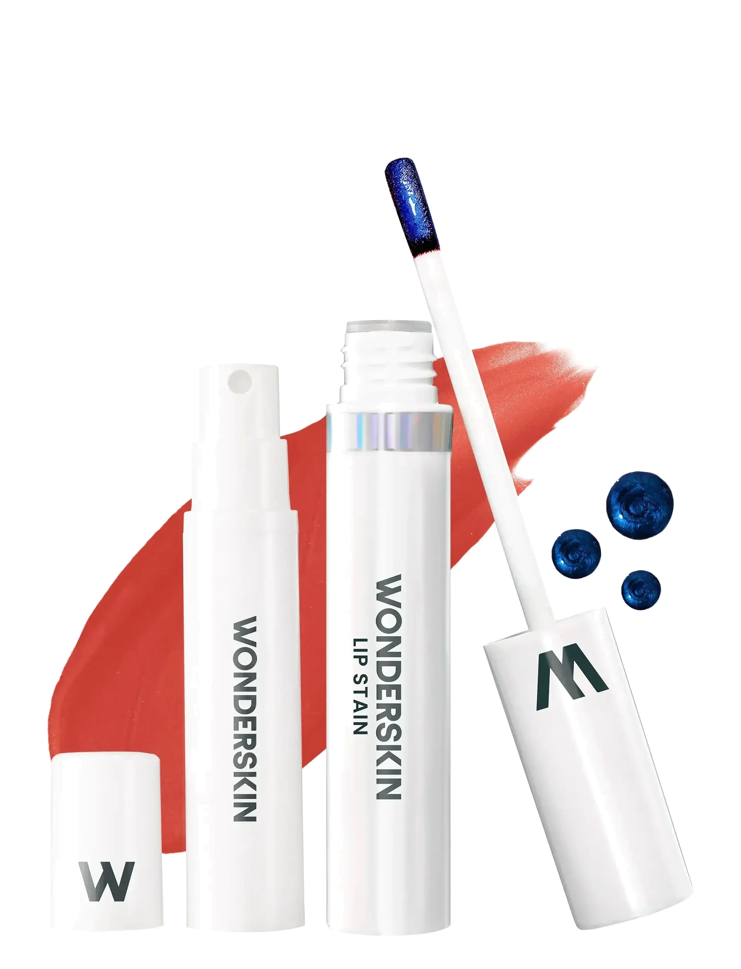 Wonderskin Wonder Blading Lip Stain Kit - Wonderskin - GLAMOROUS / red