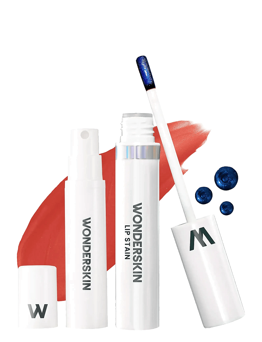 Wonderskin - Wonder Blading Lip Stain Kit - lip stain - glamorous - 1