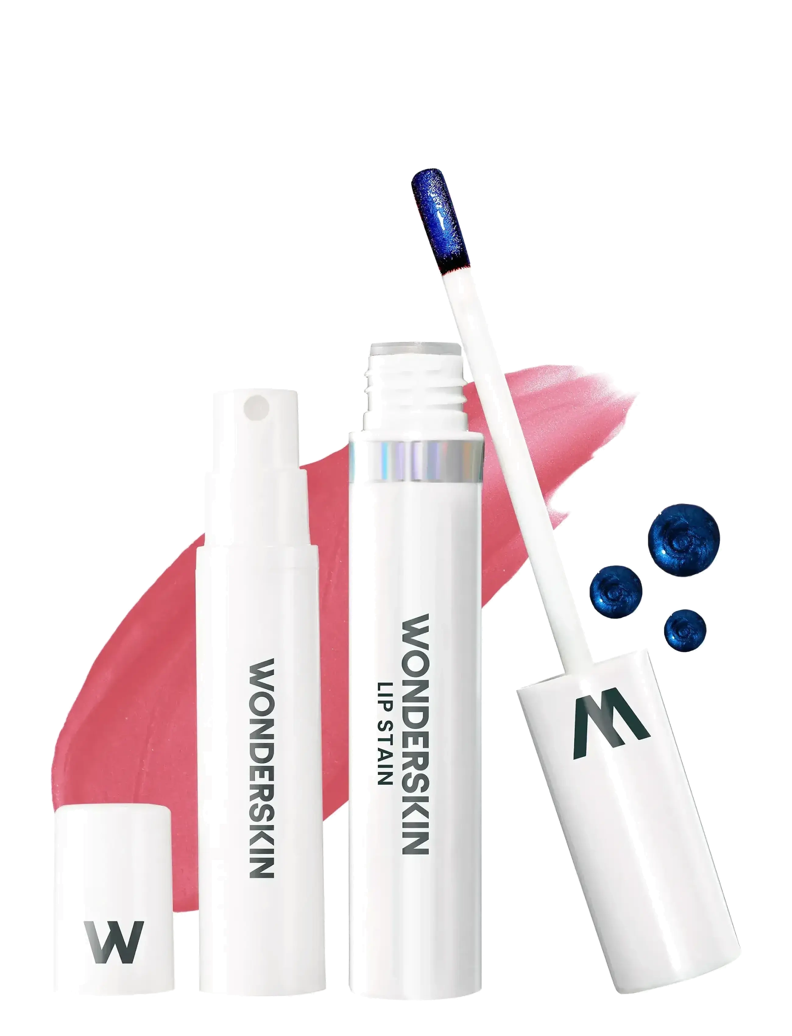 Wonderskin Wonder Blading Lip Stain Kit - Wonderskin - ROMANCE / pink/rose