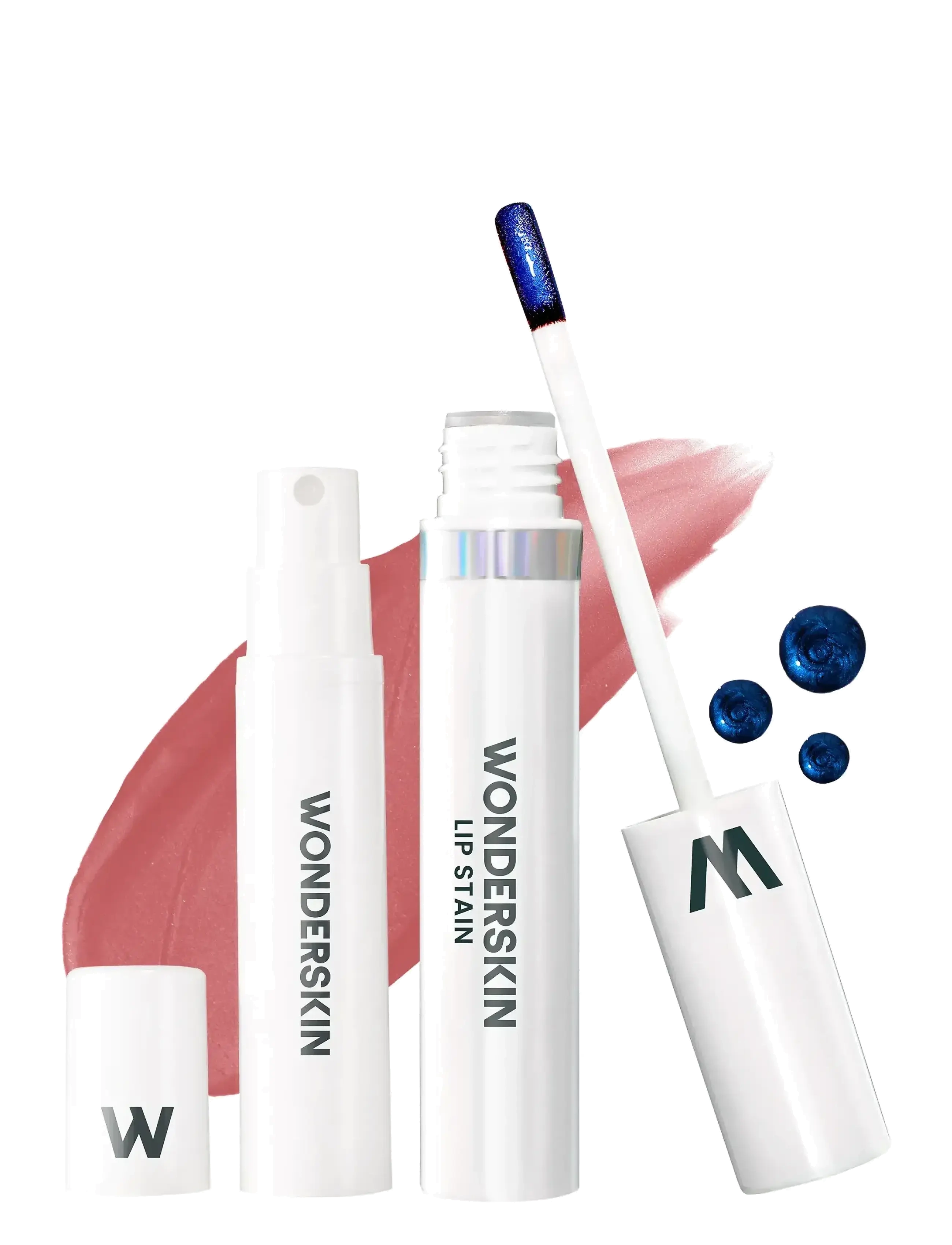 Wonderskin Wonder Blading Lip Stain Kit - Sminke - WHIMSICAL / pink/rose