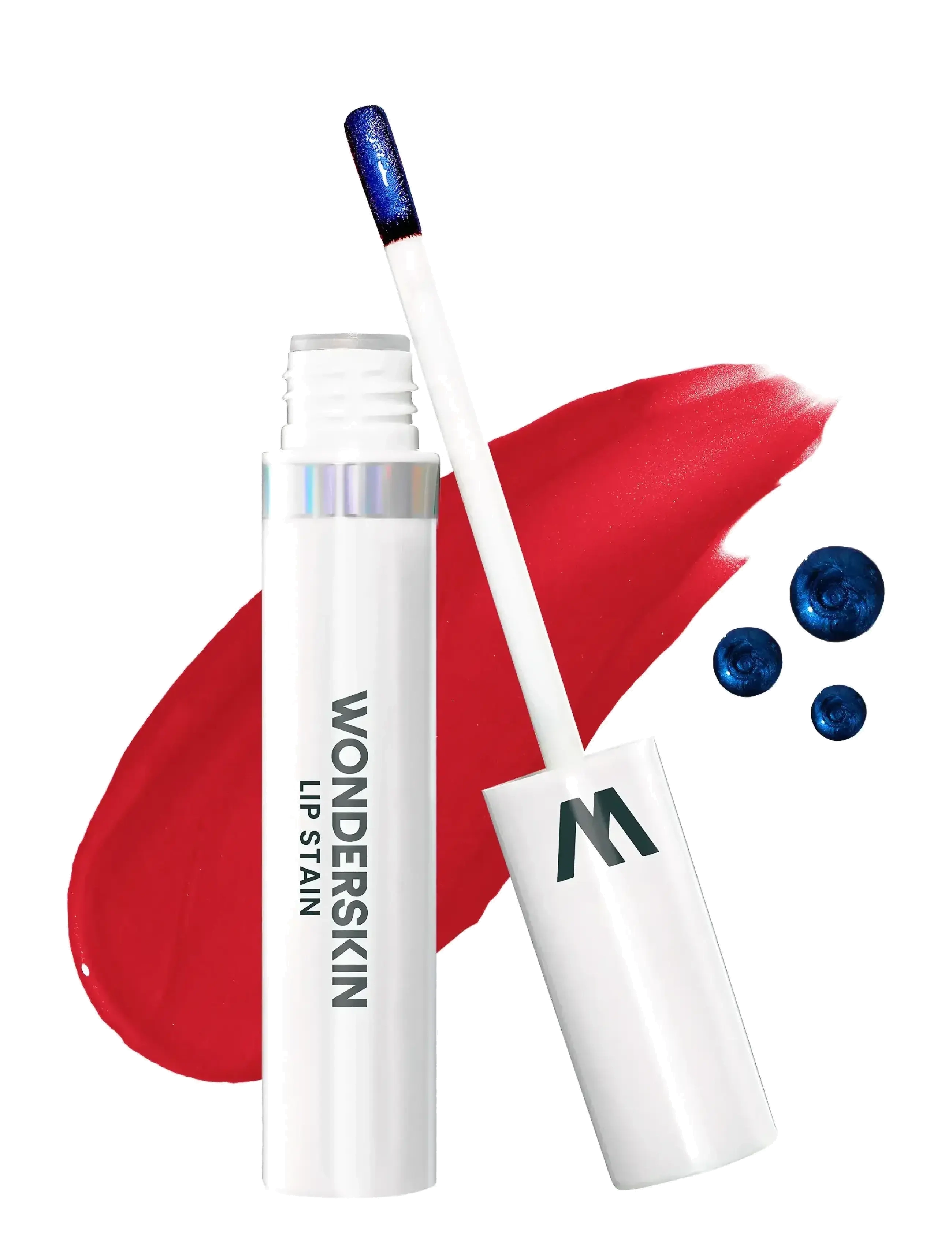 Wonderskin Wonder Blading Lip Stain Masque - Sminke - PLAYFUL / red