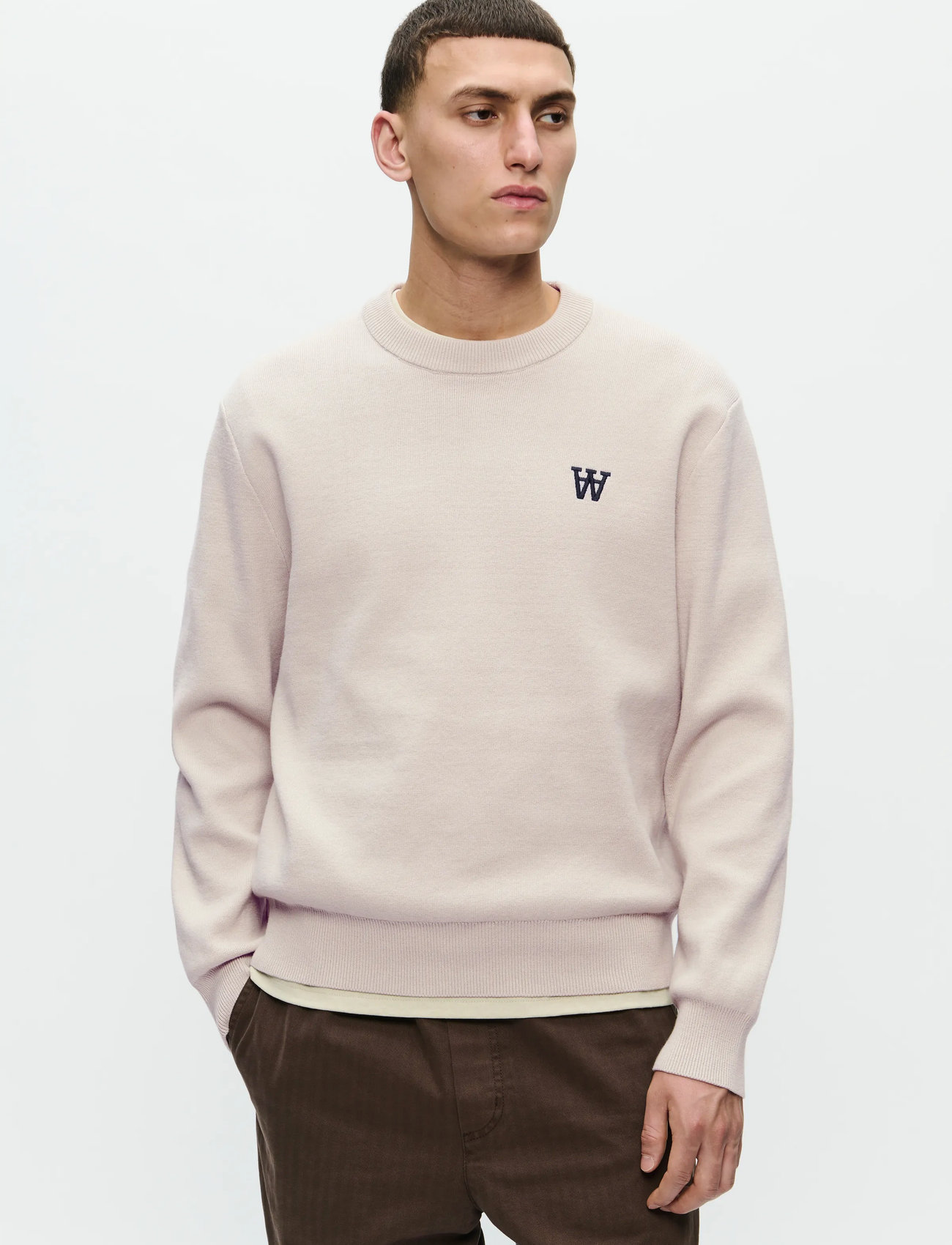WOOD WOOD Wwcurt Crew Neck 25212 - - XS 1