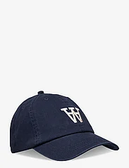Double A by Wood Wood - Eli embroidery cap - laveste priser - navy - 0