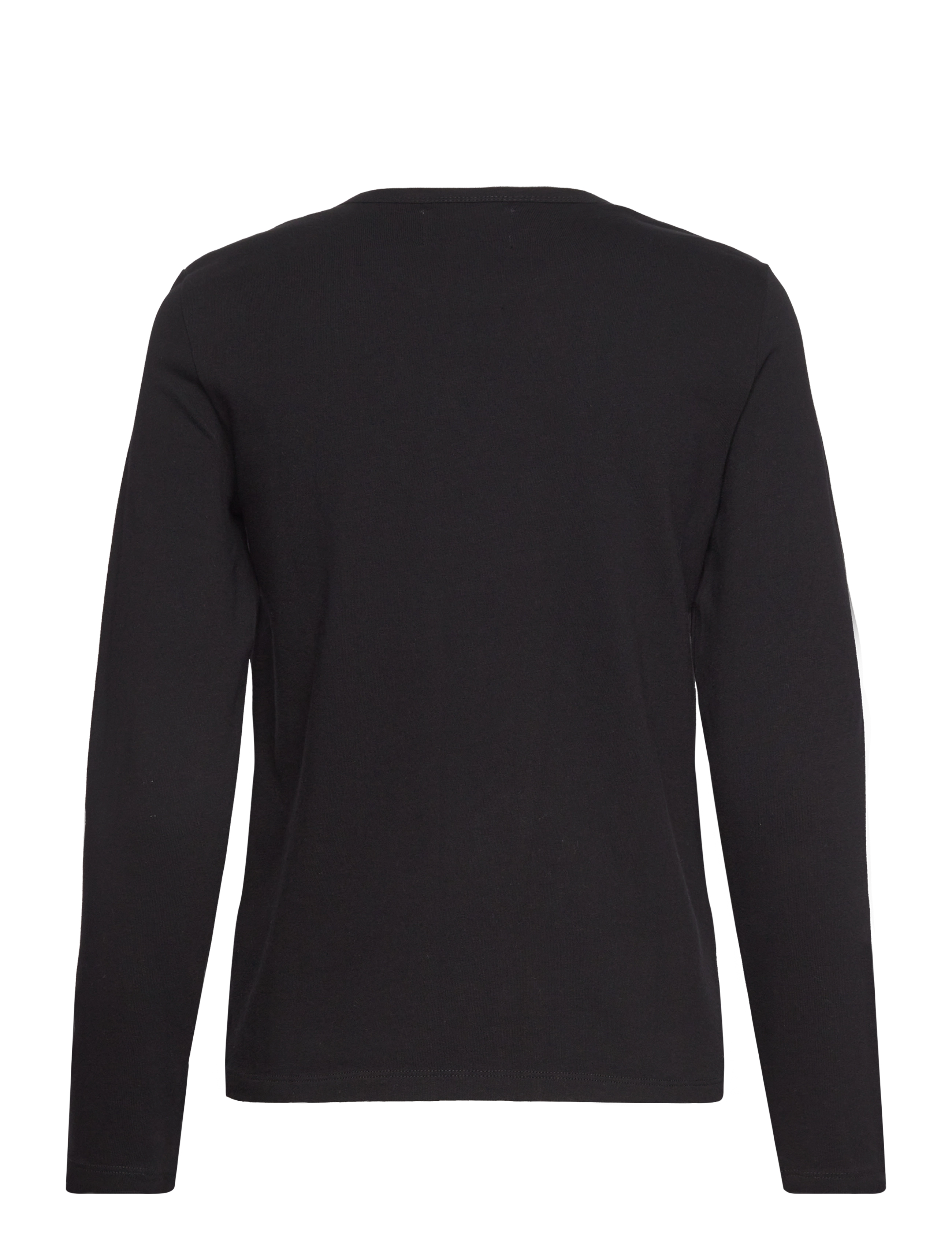 WOOD WOOD - Moa long sleeve GOTS - t-shirts & tops - black - 1