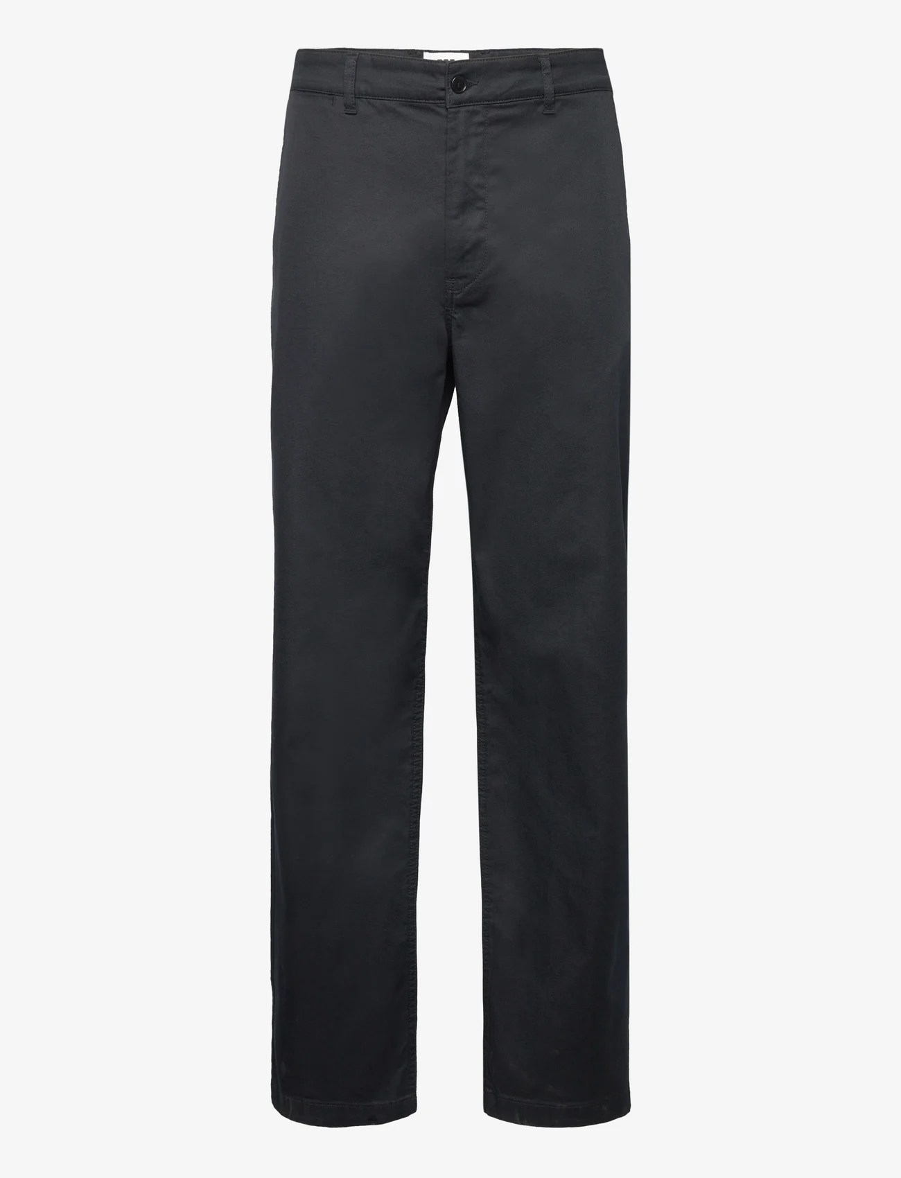 Double A by Wood Wood - Silas classic trousers - chinos - black - 0