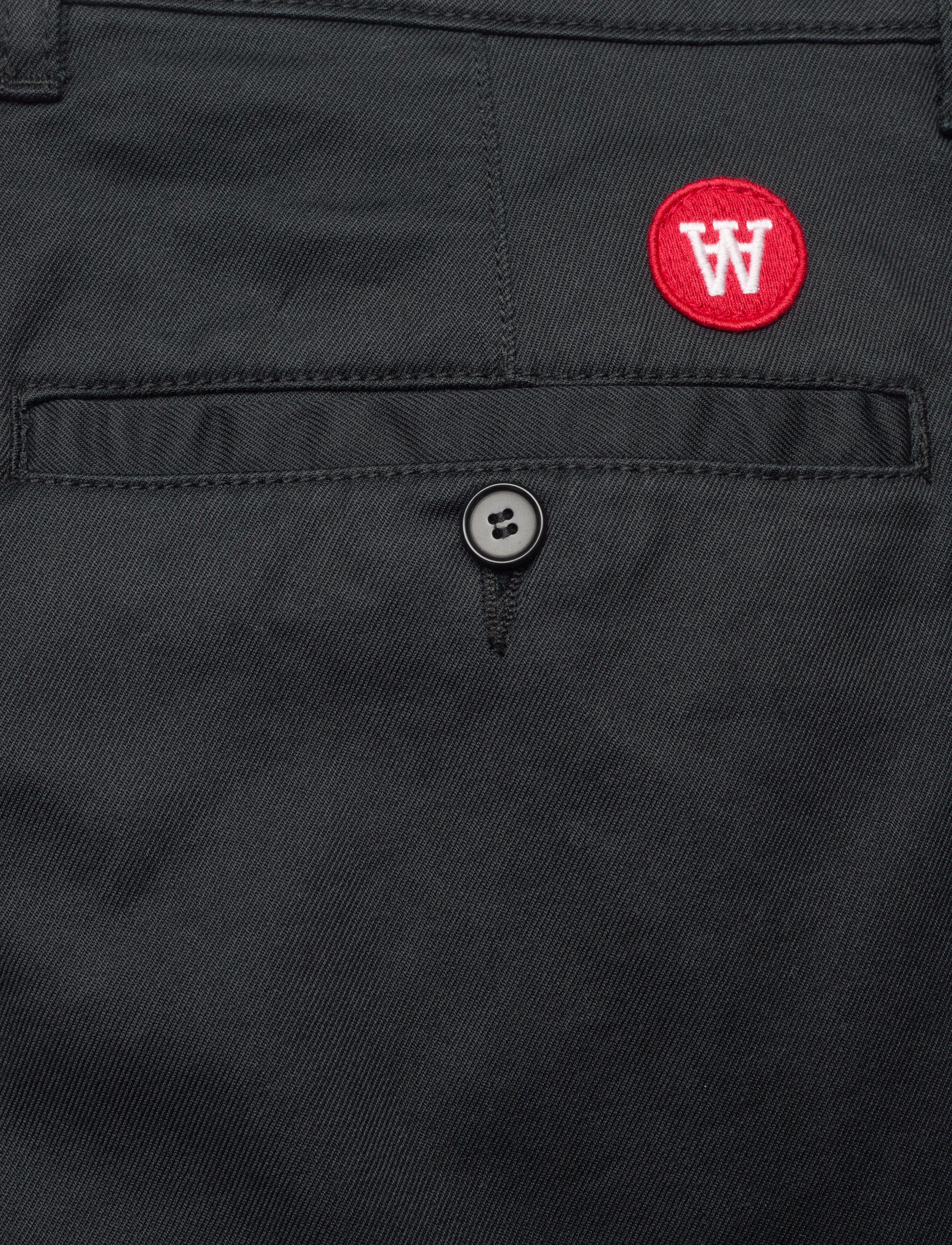 WOOD WOOD - Silas classic trousers - chinos - black - 4
