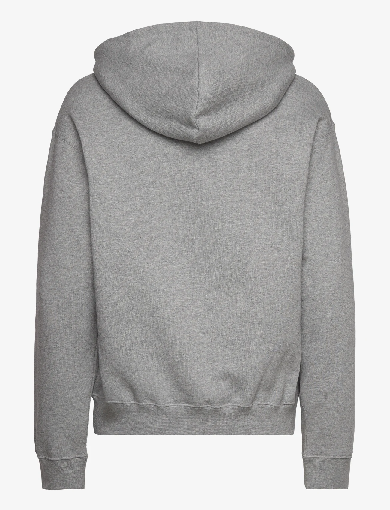 Double A by Wood Wood - Jenn hoodie GOTS - sweatshirts & hættetrøjer - grey melange - 1
