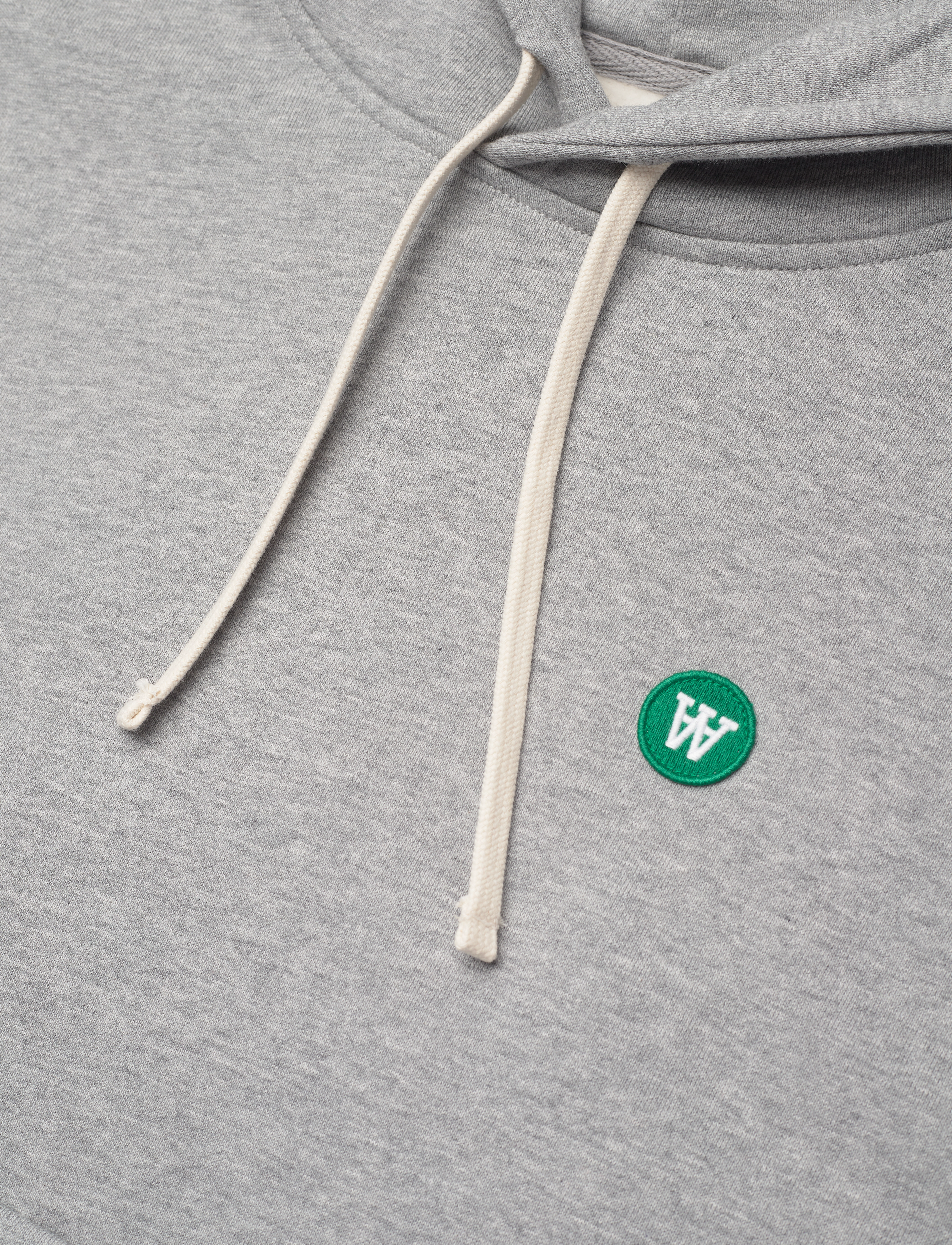 DOUBLE A BY W.W. - Jenn hoodie GOTS - grey melange - 2