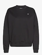 Jess sweatshirt GOTS - BLACK